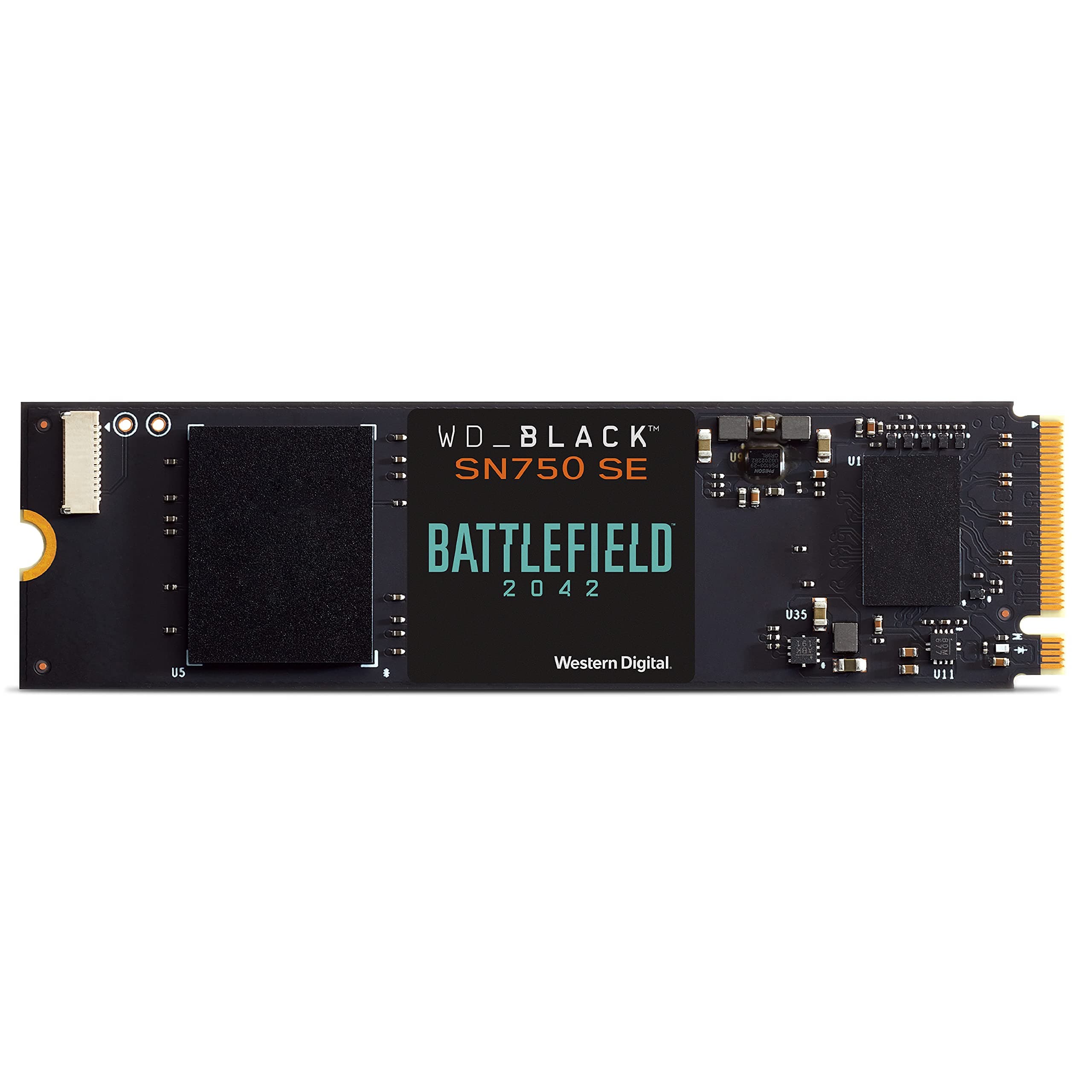 WD_BLACK SN750 SE 1TB M.2 2280 PCIe Gen4 NVMe Gaming SSD - Battlefield 2042 PC Game Code Bundle up to 3600 MB/s read speed Bild 2