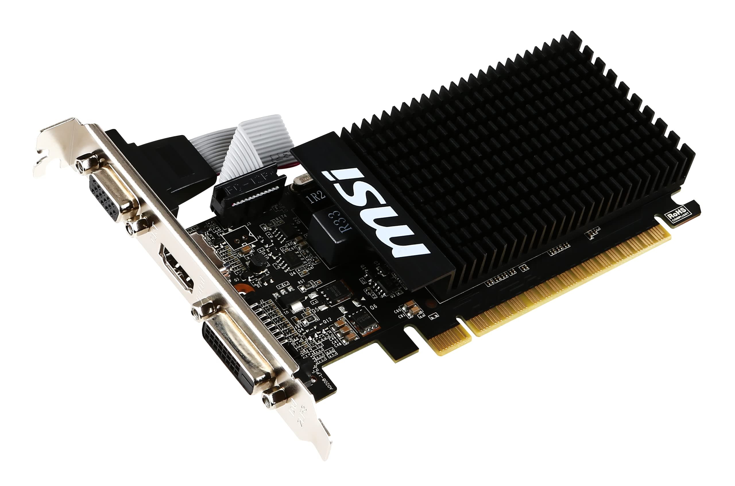 Msi Geforce Gt 710 2gb Ddr3 MSI NVIDIA GT 710 2GB Low Profile PASSIVE Single Bild 6