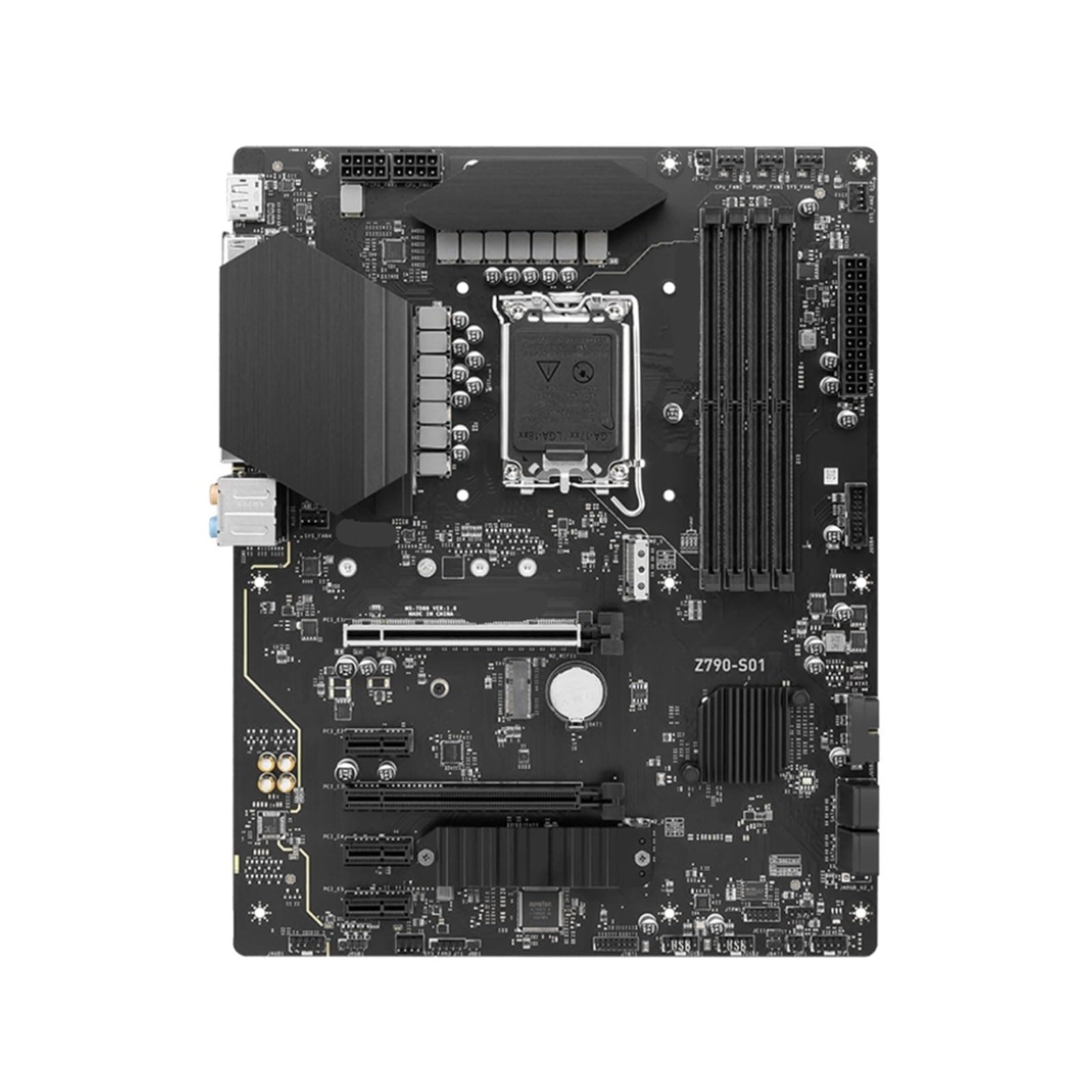 Z790-S01 Motherboard LGA1700 Unterstützt I9-14900K I7-13700K I5-12400F CPU DDR5 7000 MHz HDMI M.2 LGA1700 ATX Board for MSI, Replacement Part Bild 3