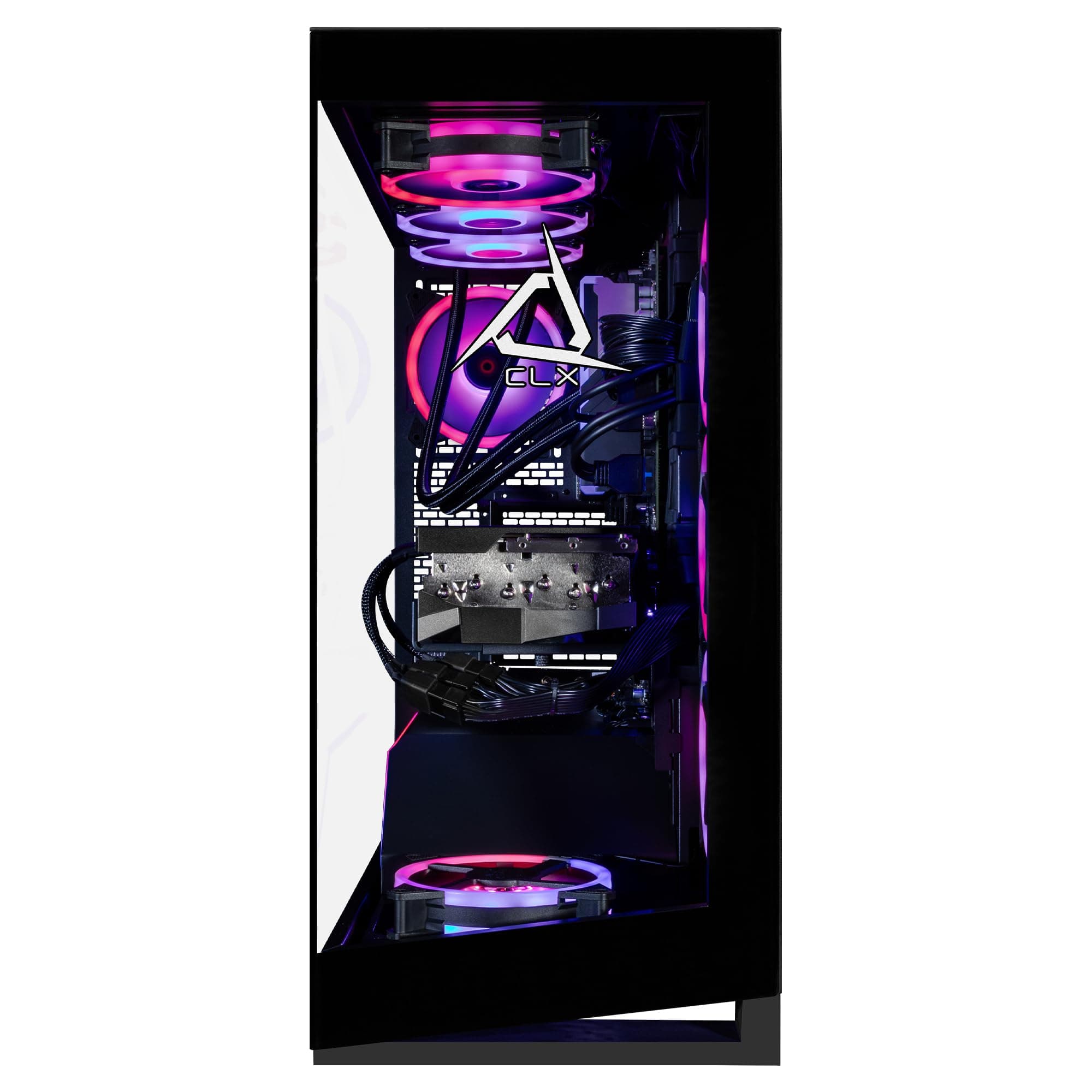 CLX Horus Gaming PC - AMD Ryzen 9 9950X3D 4,3GHz, GeForce RTX 5090, 2TB NVMe M.2 SSD, 8TB HDD, 96GB DDR5 RGB-Speicher, 360mm AIO, WiFi, Windows 11 Home, Schwarz 9950X3D | RTX 5090 Bild 3