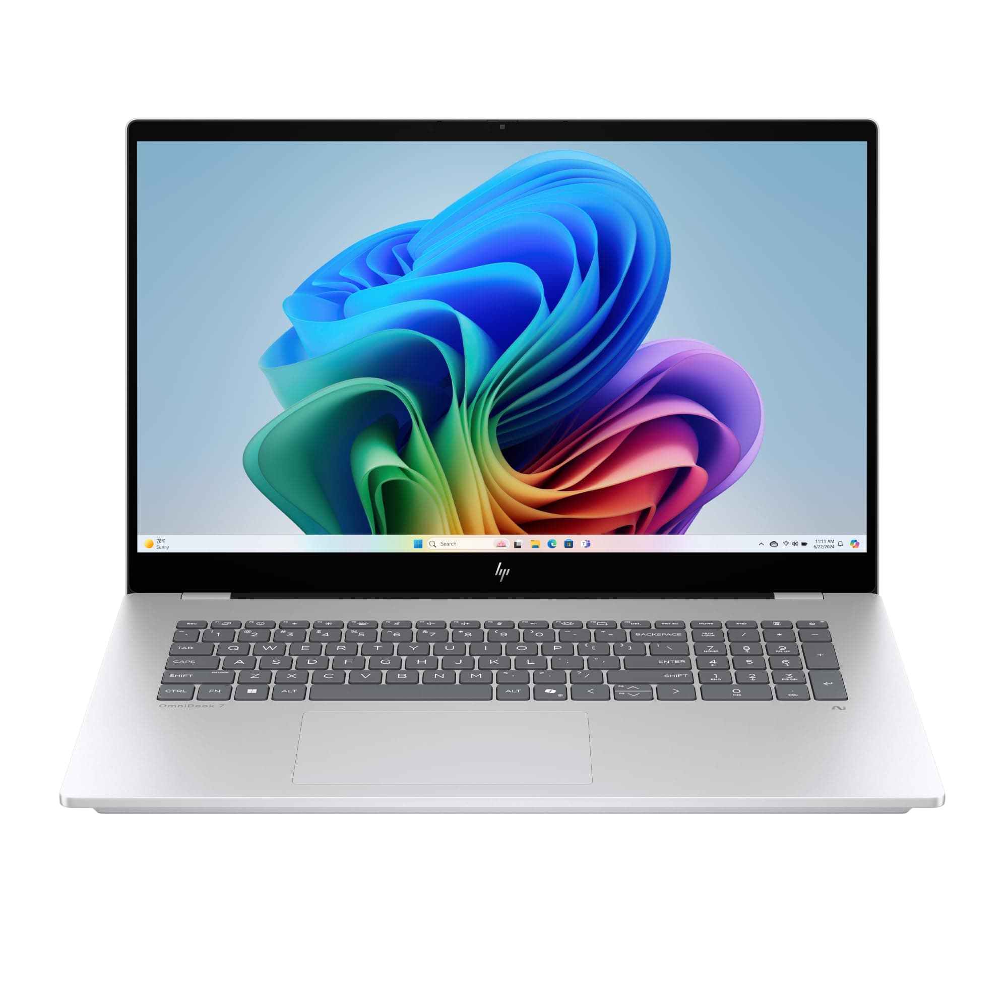 HP OmniBook 7 Next Gen AI Laptop 17-dc0177ng・Intel Core Ultra 7 258V / 2.2 GHz・Win 11 Pro・GeForce RTX 4050・32 GB RAM・1 TB SSD NVMe・43.9 cm (17.3") (BZ8F3EA) Bild 3