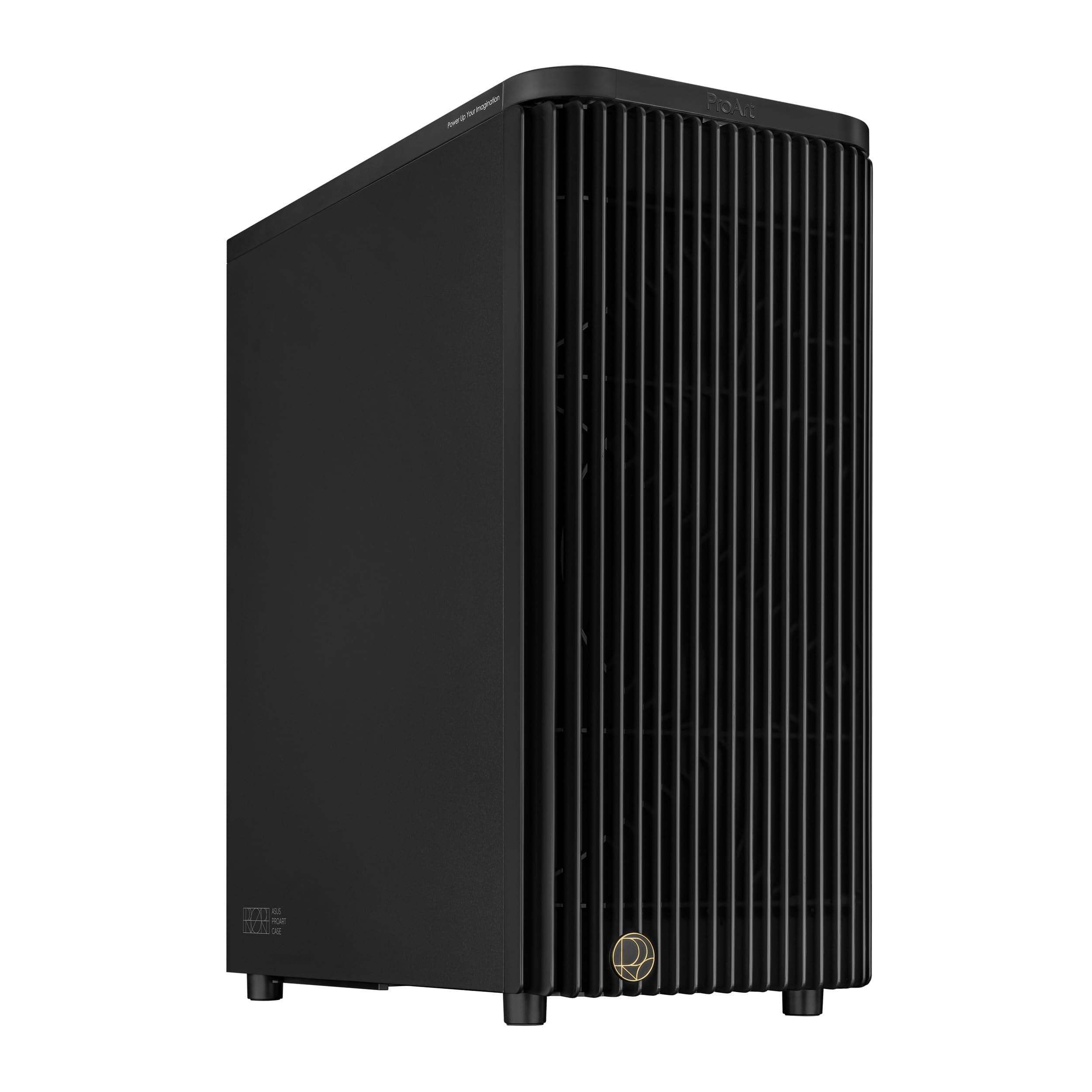 ProArt PA401 Metal PWM Black ATX Mid-Tower Case (Dual 160mm Ring Fan Blades, Left-Side Panel Lock, Power and Reset Button Lock, abnehmbare PSU Bracket) Bild 2