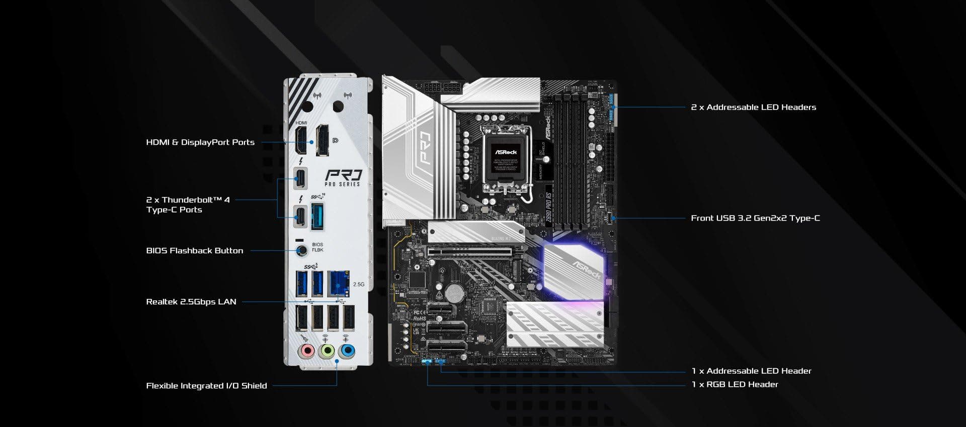 ASRock Z890 Pro RS 90-MXBP10-A0UAYZ Bild 8
