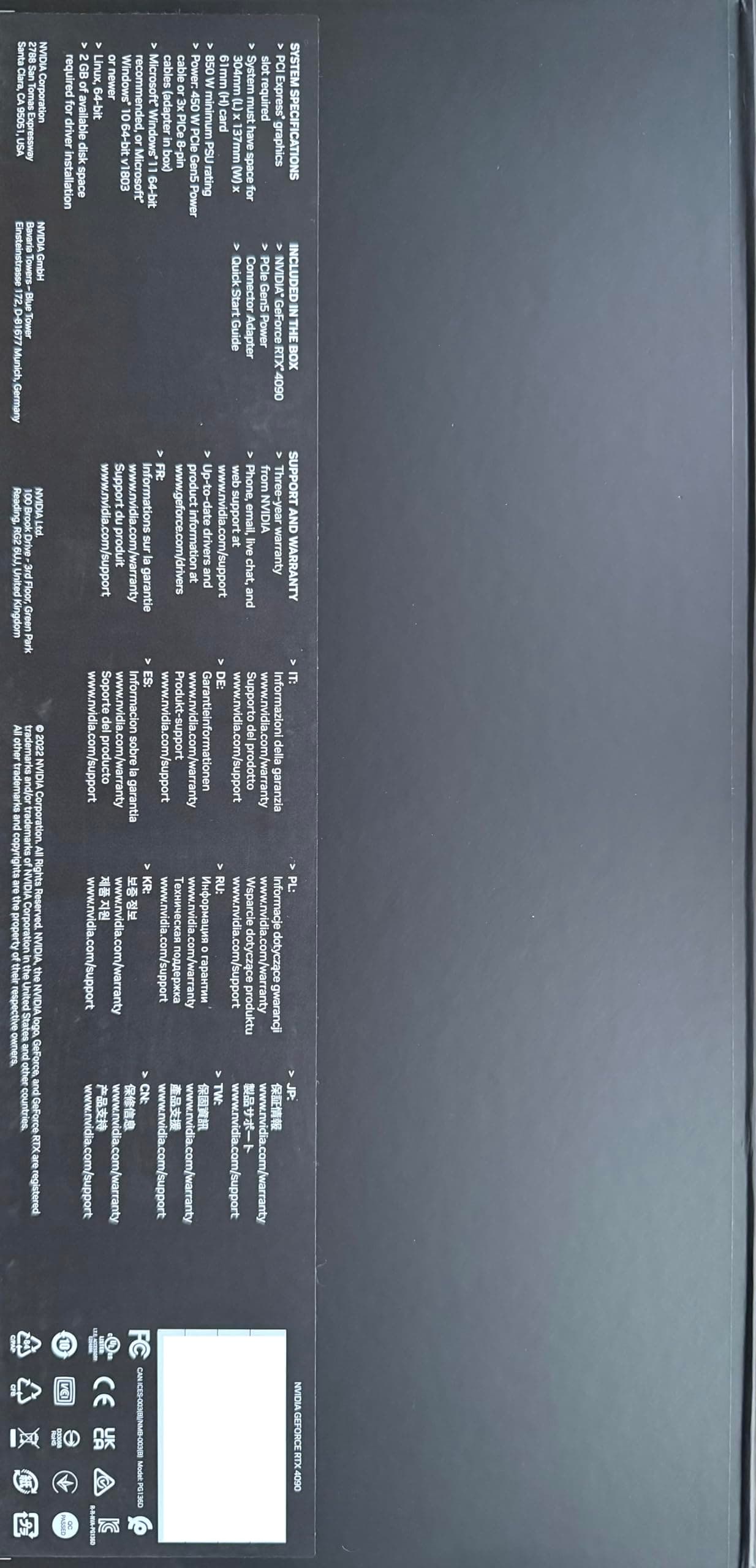 Generisch NVIDIA GeForce RTX 4090 Founders Edition, 900-1G136-2530-000 Bild 7