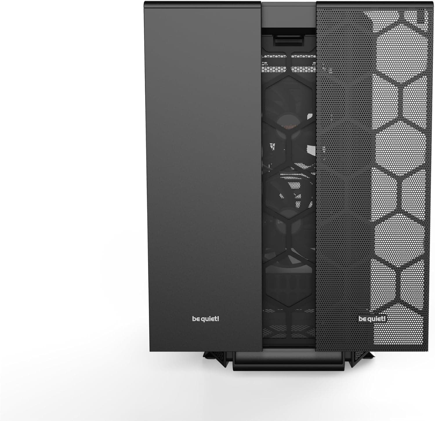 be quiet! Silent Base 802 Window Black PC-Gehäuse, 3X Pure Wings 2 140mm, 2 austauschbare Top- und Frontcover, entkoppeltes Mainboardtray Bild 5