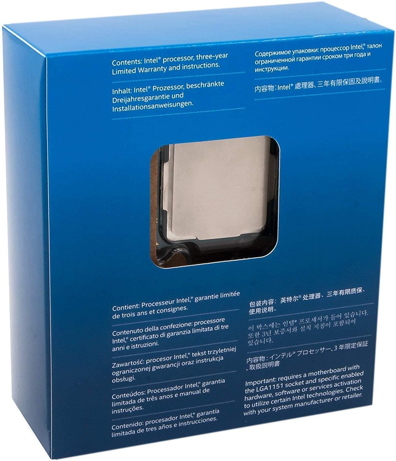 Intel Core i7–7700 K 4,2 GHz QuadCore 8 MB Cache Prozessor Bild 3