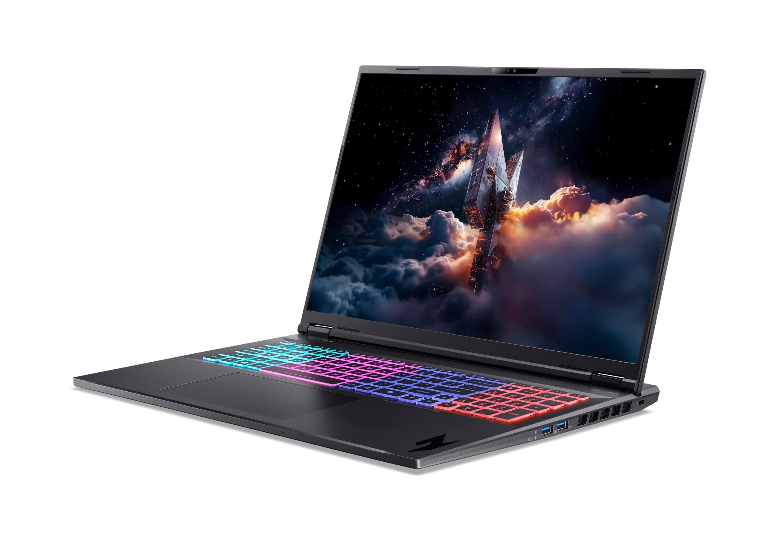 Acer Nitro 18 AI (AN18-61-R1WB) Gaming Laptop, Copilot+ PC, 18 Inch WQXGA IPS 165Hz Display, AMD Ryzen Al 7 350, 16 GB RAM, 1 TB SSD, NVIDIA GeForce RTX 5070, Windows 11, QWERTZ Keyboard, Black AMD Ryzen Al 7 350 16.0 GB 18 Zoll RTX 5070 Bild 4