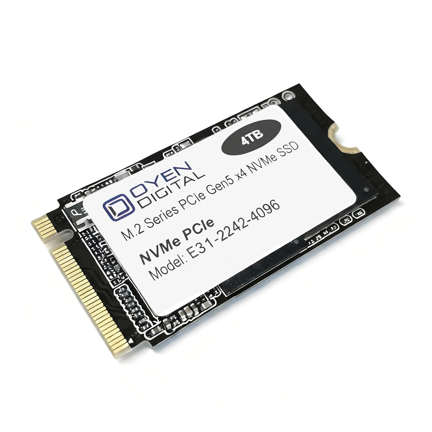 Oyen Digital 4TB M.2 2242 NVMe PCIe Gen5 3D TLC SSD Bild 2