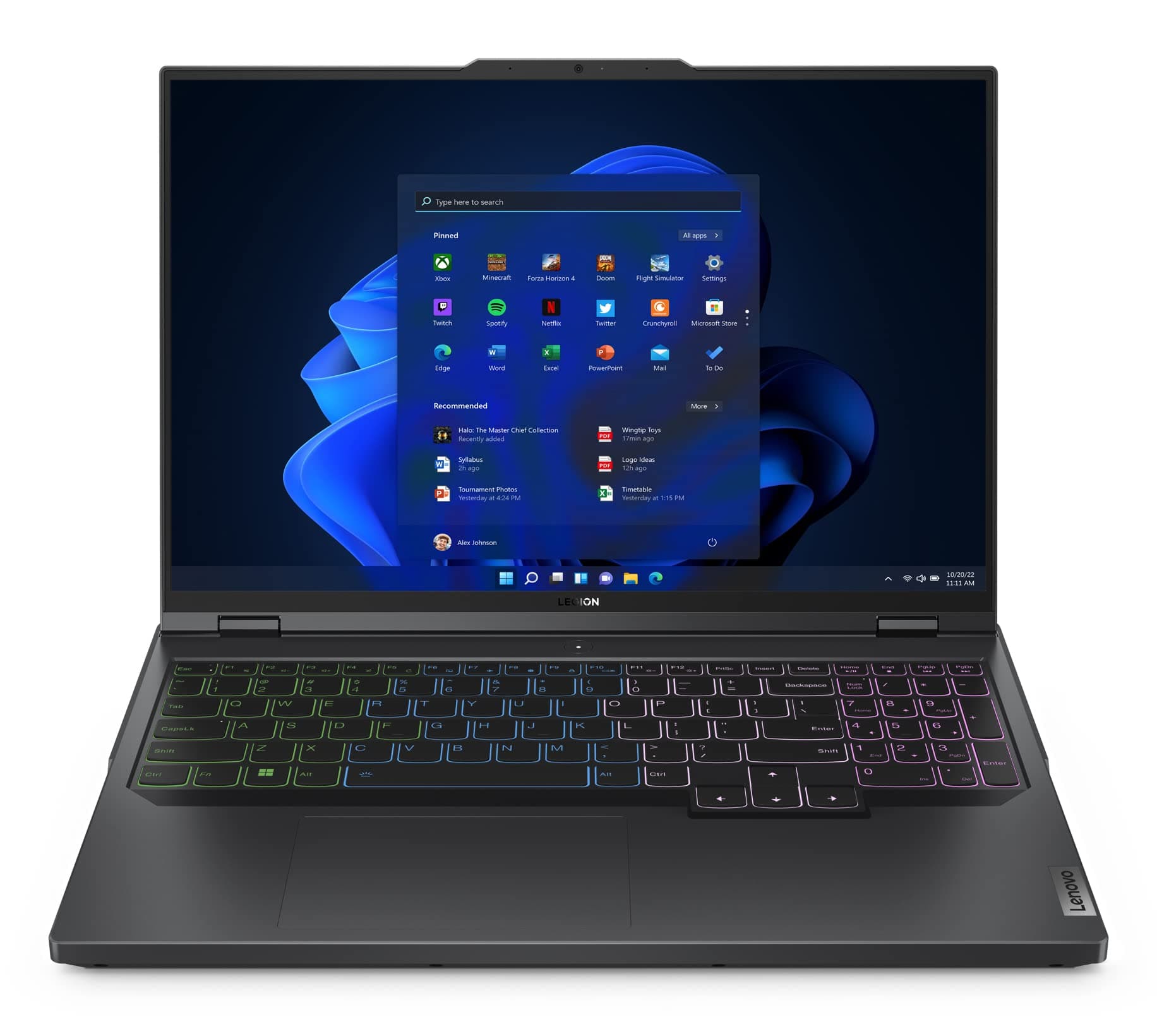 Lenovo Legion Pro 5 Laptop, Display 16 Zoll (40,6 cm), 2,5 K, IP5, 500nits, 240 Hz, Intel Core i7-13700HX, RAM 16 GB, 1 TB SSD, Nvidia GeForce RTX 4070 8 GB GDDR6, Windows 11, Tastatur mit intel core i7-13700hx 16GB + 1TB SSD Display 16" Full HD IPS