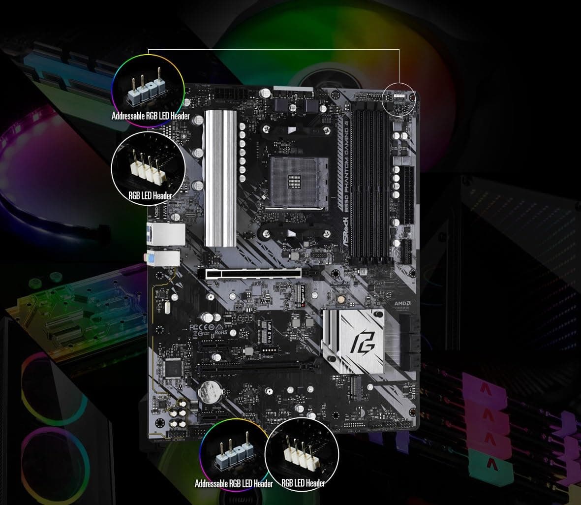 ASRock B550 Phantom Gaming 4 (AM4) (D) Bild 7
