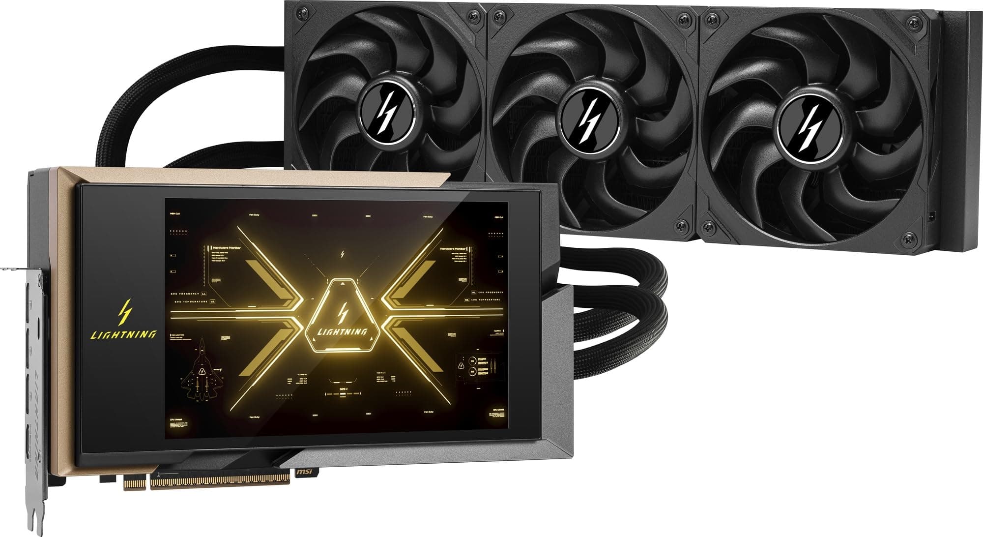MSI GeForce RTX 5090 32GB Lightning Z, GDDR7, 512bit, 2775MHz, PCI Express Gen 5, Grafikkarte Bild 5