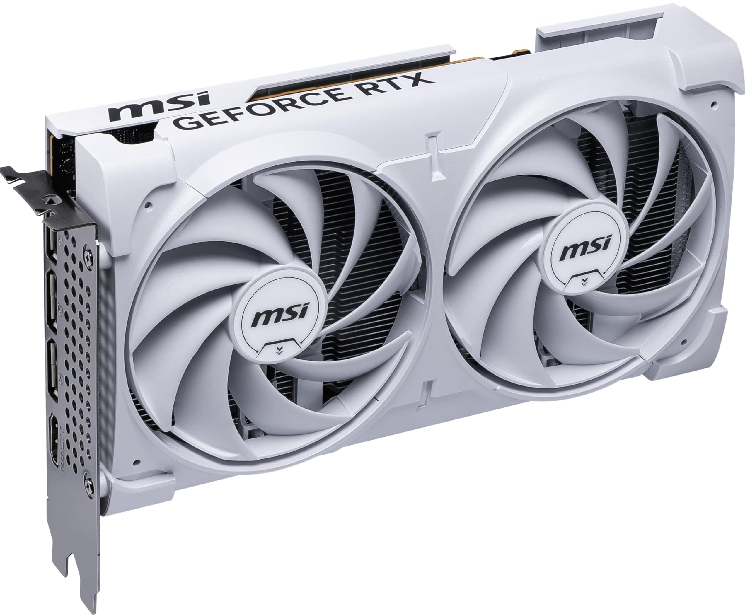 MSI Gaming RTX 5060 8G Ventus 2X OC Grafikkarte, weiß (8 GB GDDR7, TBA-bit, extreme Leistung: TBA MHz, DisplayPort x3 2.1a, HDMI 2.1b, NVIDIA Blackwell Architecture) Bild 5