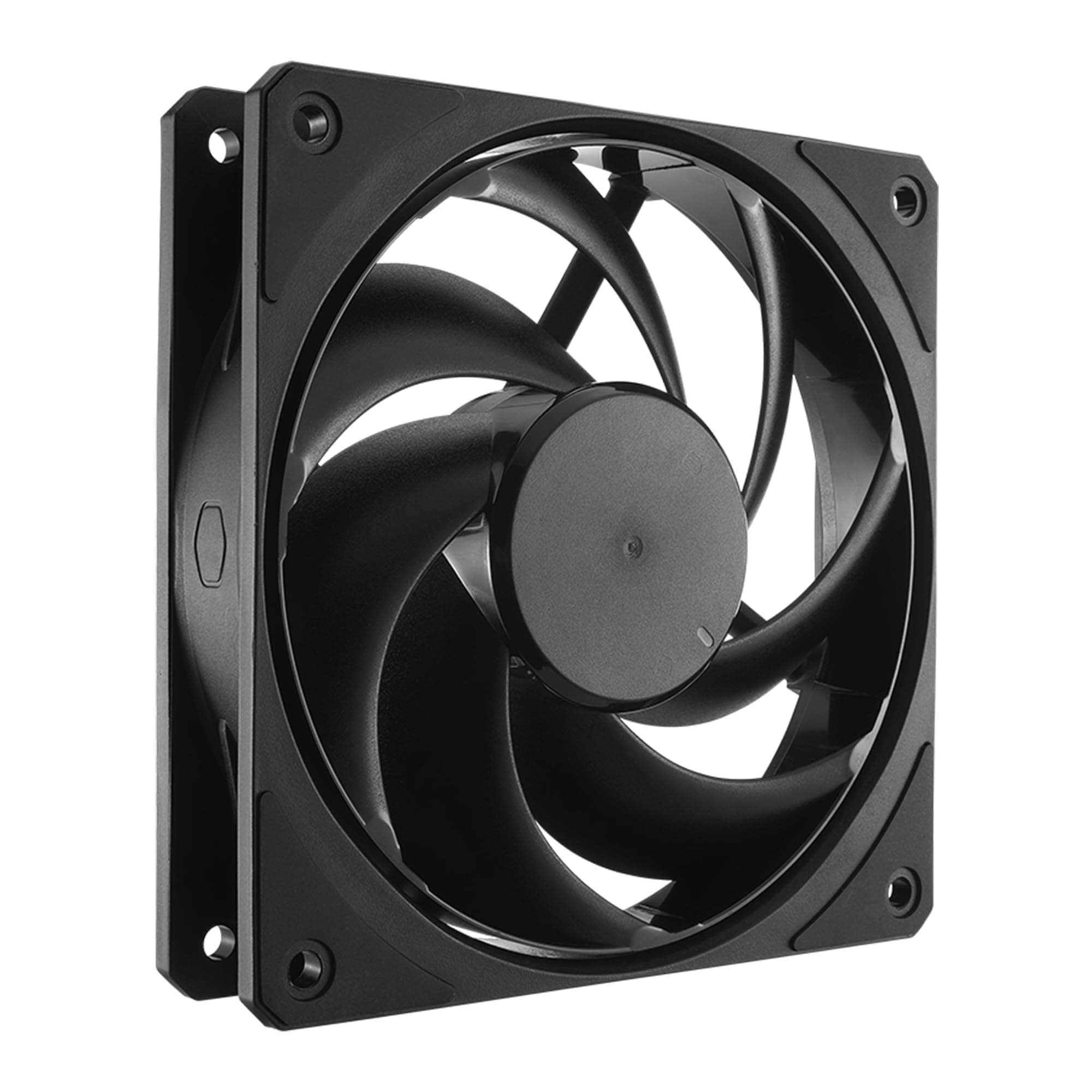 Cooler Master MasterLiquid 240 Atmos Stealth CPU-Wasserkühler – AIO-Wasserkühlsystem (TDP 280 W), Doppelkammerpumpe, vorinstallierte Schwarze Mobius 120-Lüfter, LGA1851/1700- und AM5/AM4-Halterungen Atmos Stealth 240 Bild 7