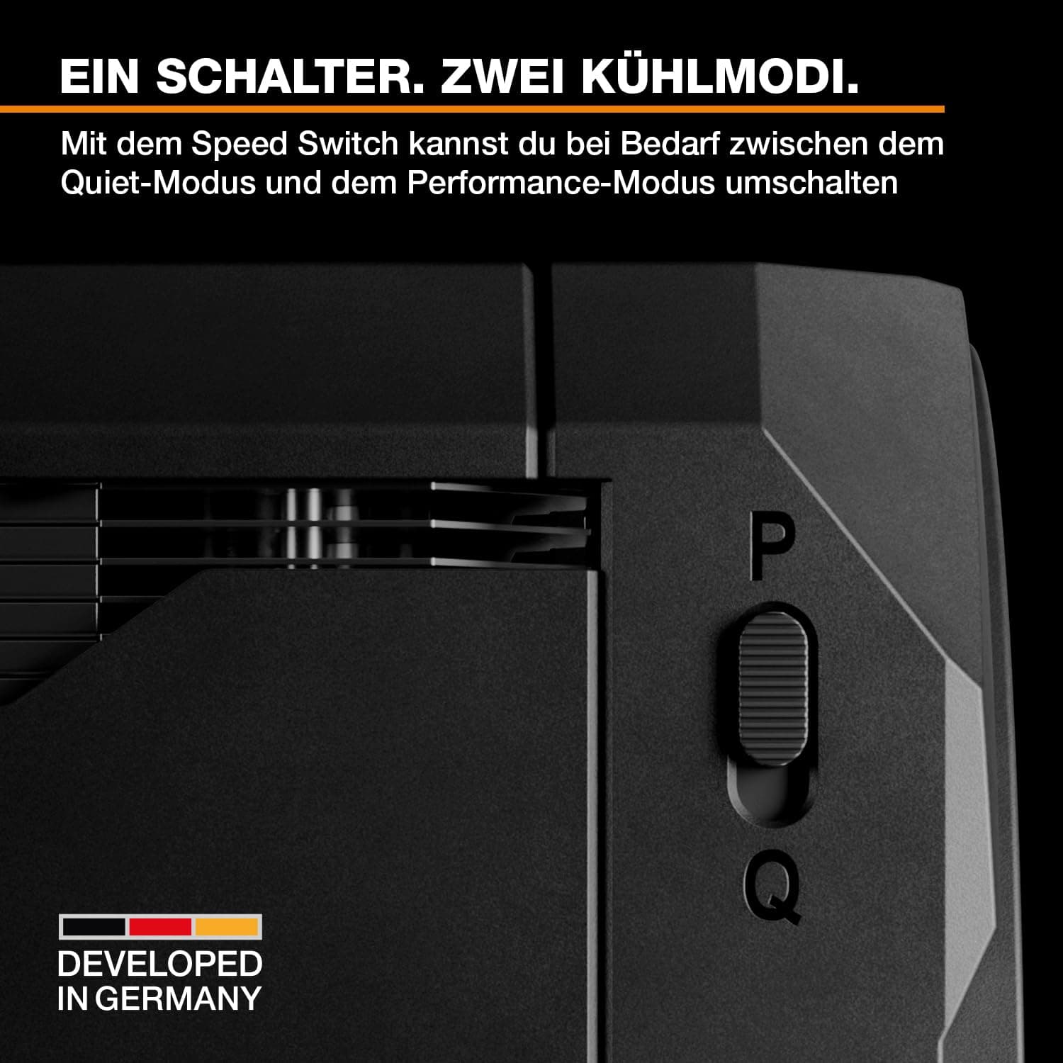 be quiet! Dark Rock 6 Luftkühler, Hohe CPU-Kühlleistung, Semi-Passiver Quiet-Modus, 6 Hochleistungs-Heatpipes, Silent Wings 135mm‑PWM‑Lüfter, Hohe Kompatibilität Mit RAM- Und VRM-Kühlern Bild 5