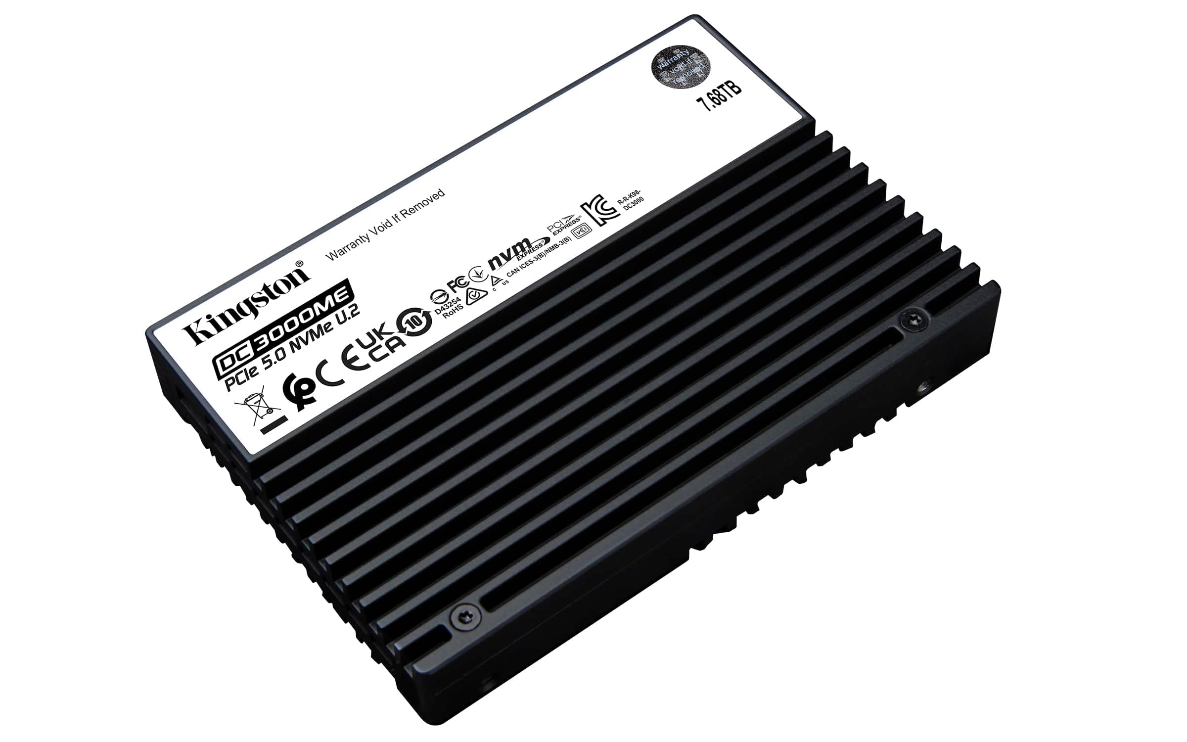 Kingston 7,68TB DC3000ME U.2 PCIe 5.0 NVMe TCG Opal Enterprise Gen5 SSD-SEDC3000ME/7T6 Bild 3