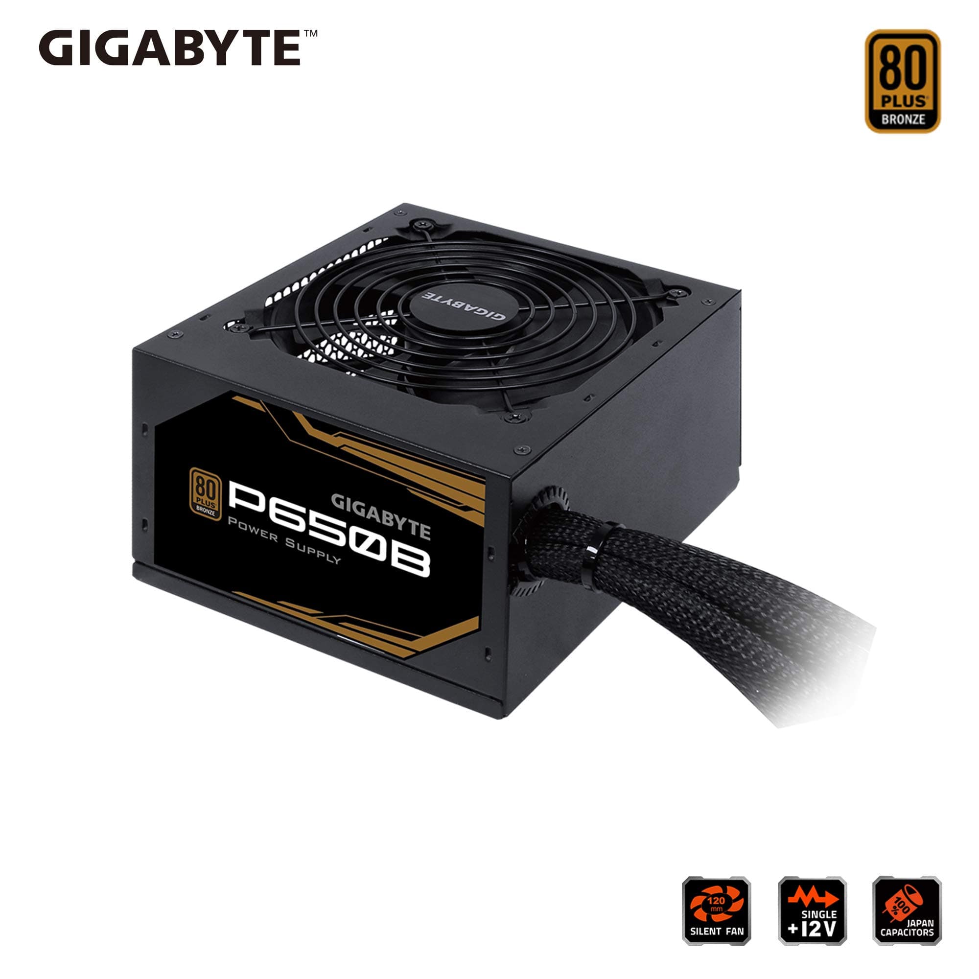 Gigabyte P650B 650W 80 Plus Bronze Bild 5