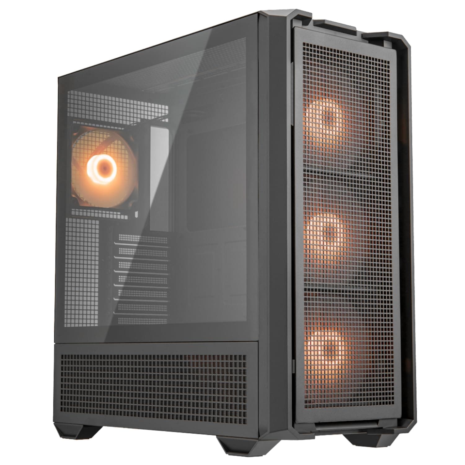 Cougar MX600 RGB Mesh High Airflow Full Tower Gaming Gehäuse – Schwarz Bild 3