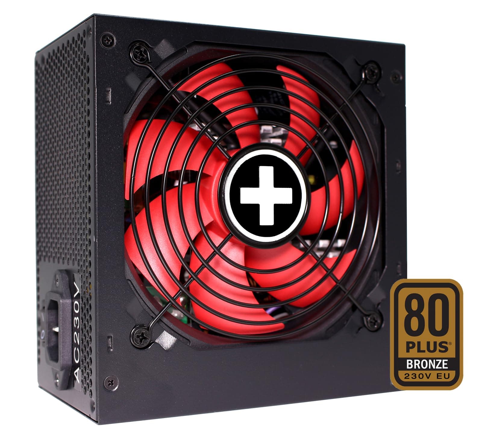 Xilence XP750R10 750W ATX PC Netzteil, 80+ Bronze, Gaming, non-modular, 1x 20+4PIN, 1x 4+4PIN, 1x 8PIN, 3x PCI-E 6+2PIN, 3x IDE 4PIN, 6x SATA 5PIN, leiser 120mm Lüfter, bis 550mm Kabellänge, schwarz Bild 4