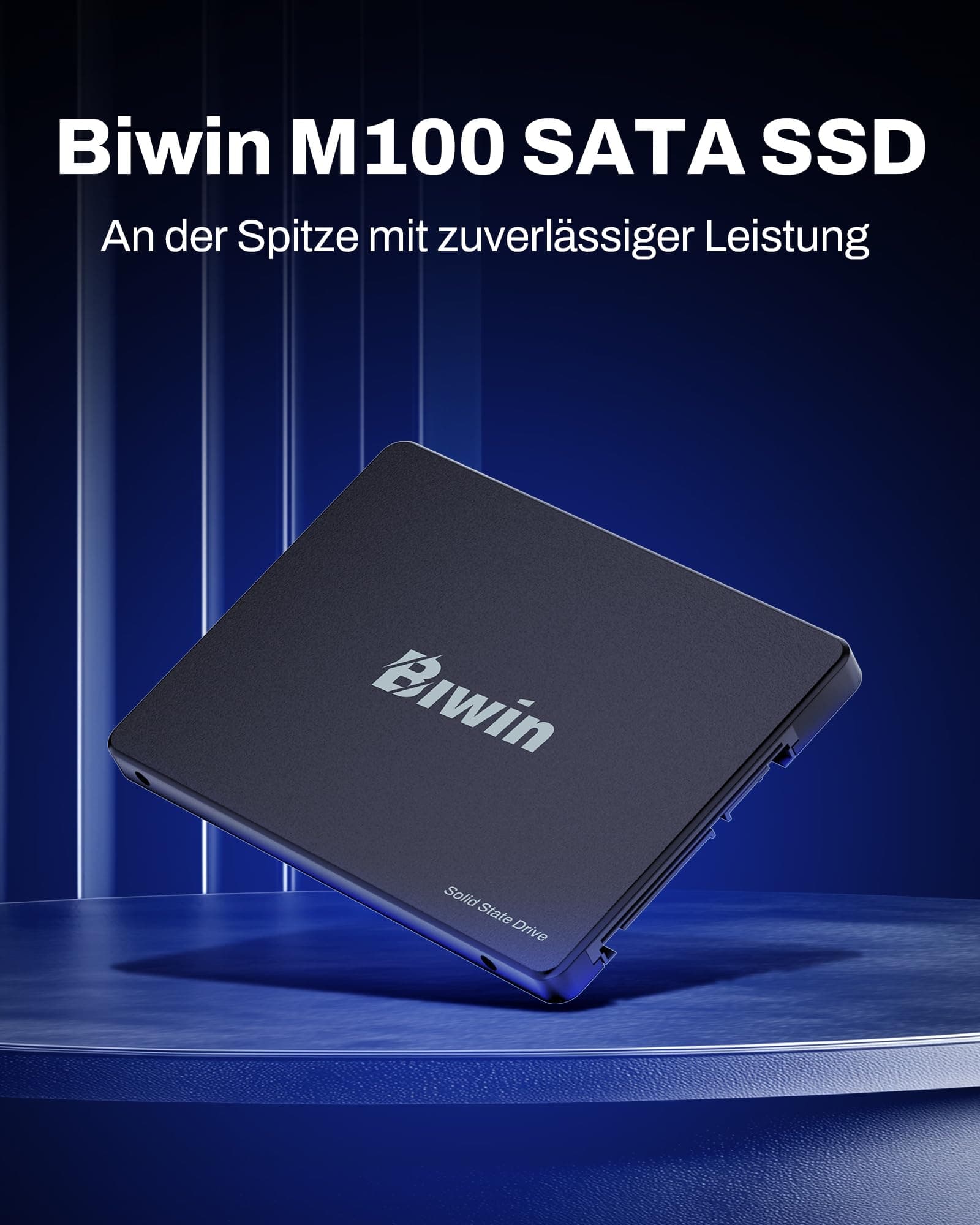 BIWIN M100 512GB SATA SSD 2,5" - bis zu 550 MB/s Lesen - Schnelle, Leise, Stoßfeste Solid State Festplatte Bild 4