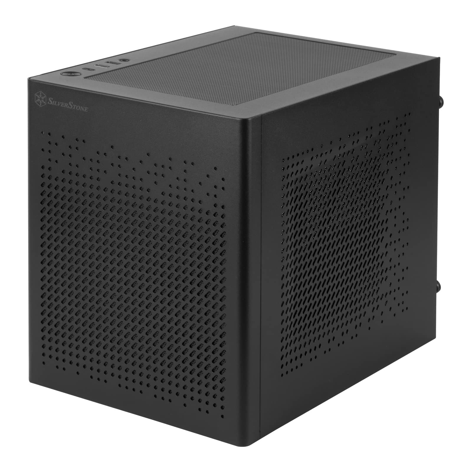 Silverstone Technology SUGO 16, schwarz, Mini-ITX-Cube-Gehäuse ganz aus Stahl, SST-SG16B (schwarz) Bild 3