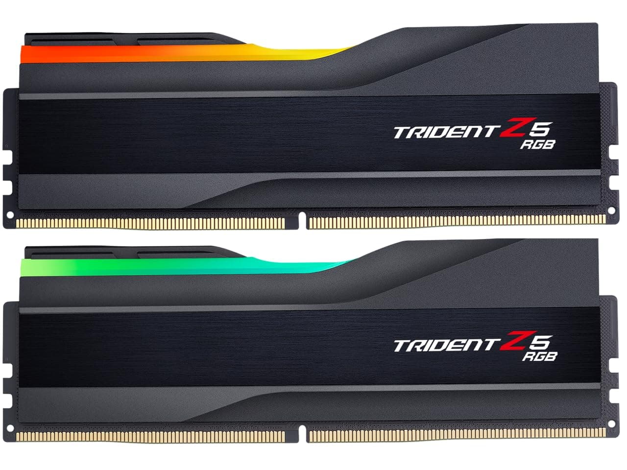 32GB G.Skill DDR5 Trident Z5 RGB 5600MHz CL28 1.35V Dual Channel Kit 2X 16GB Black Bild 3