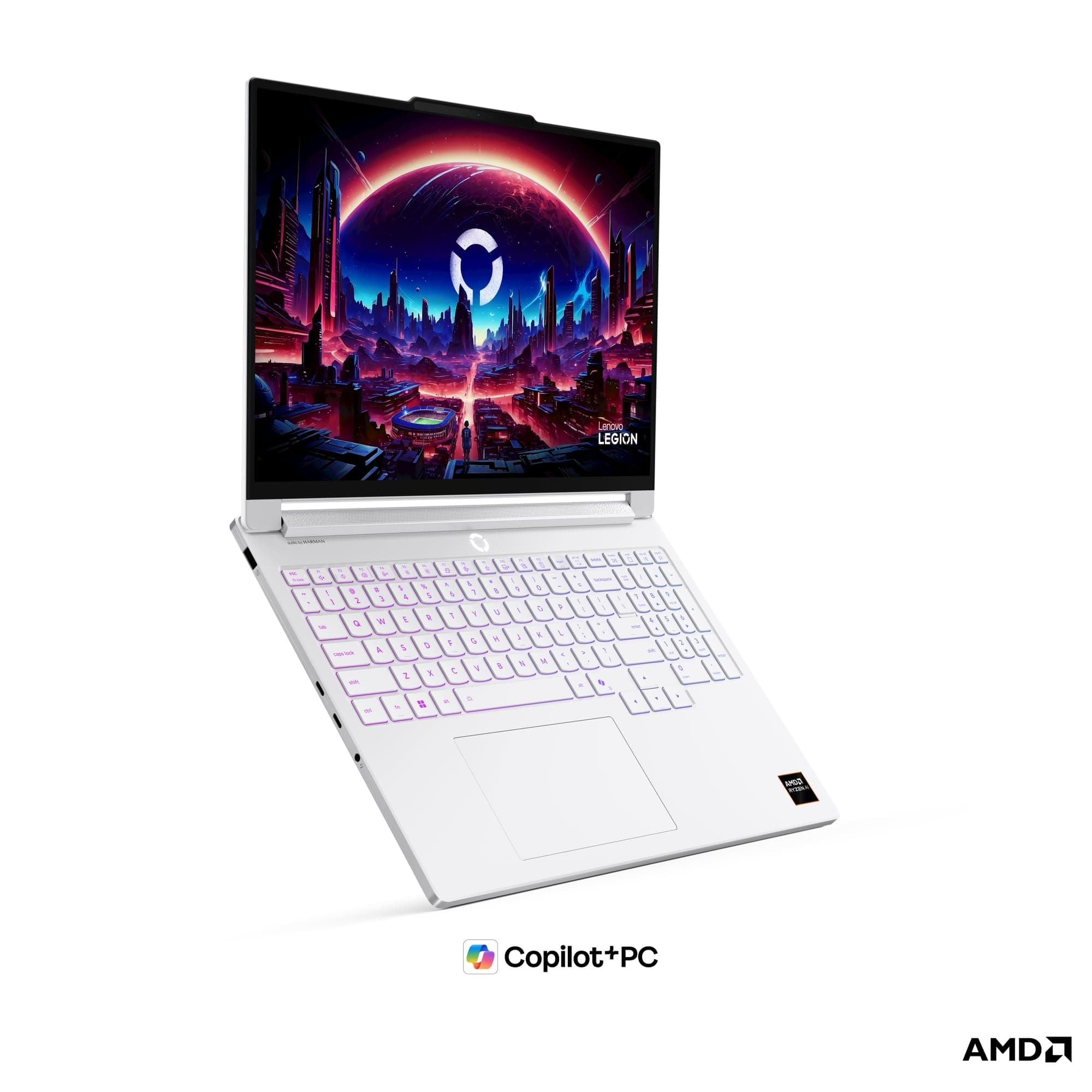 Lenovo Legion 7 Gaming AI Laptop | 16" WQXGA OLED 240Hz Display | AMD Ryzen AI 9 HX 470 | 32GB RAM | 1TB SSD | NVIDIA GeForce RTX 5060 | Windows 11 | QWERTZ | Glacier Weiss | 3 Monate GamePass Bild 4