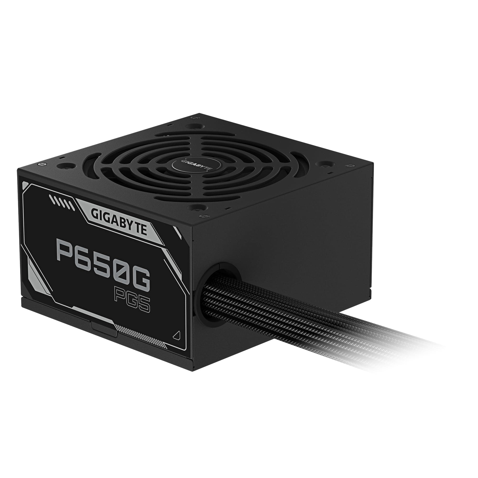 GIGABYTE P650G PCIE 5.1 Netzteil – PCIe 5.1, 80 Plus Silver, 120mm Lüfter, kompatibel mit ATX 3.1, EU-Stecker Bild 3