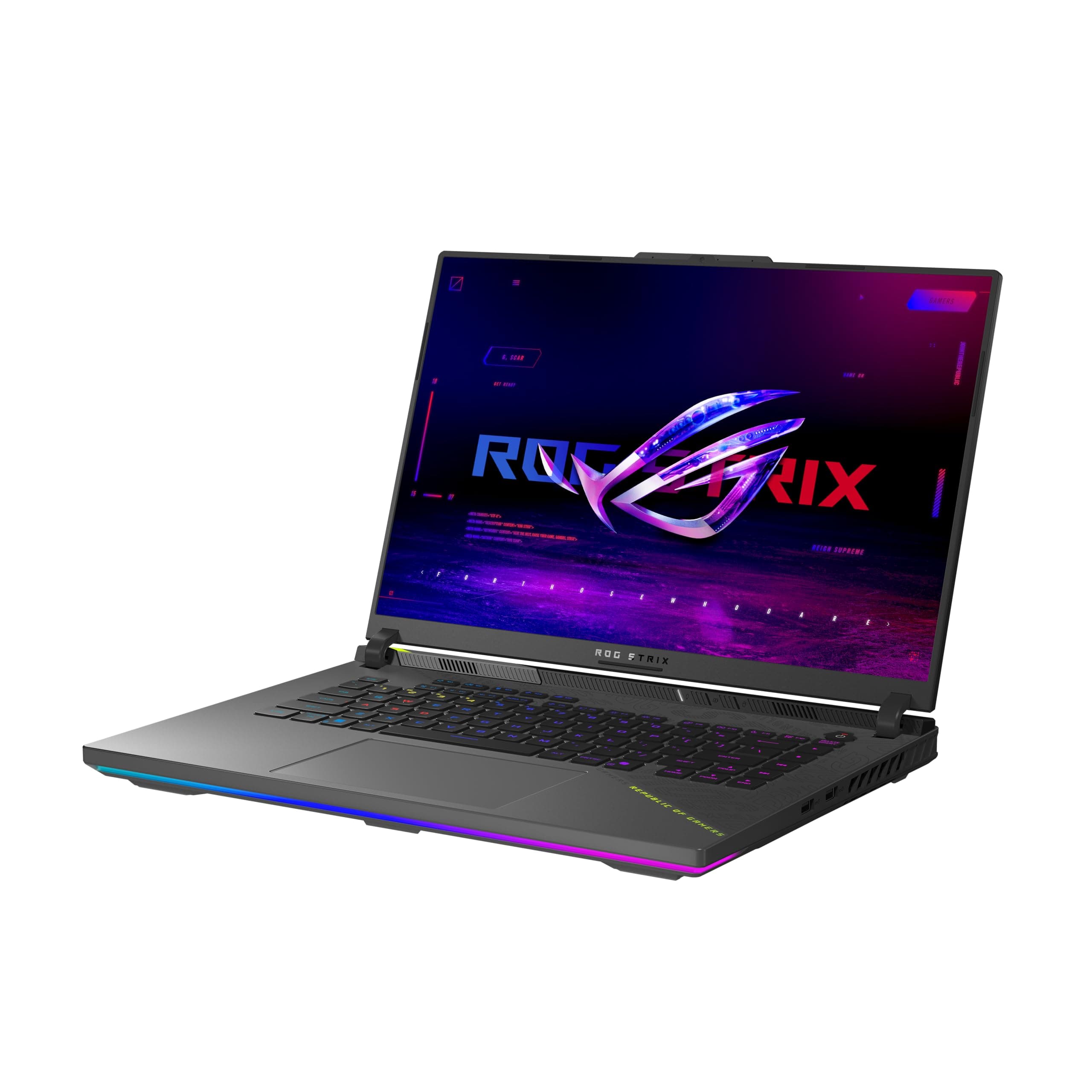 ASUS ROG Strix G16 G614FR Laptop | 16" WQXGA 240Hz/3ms 16:9 IPS Display | AMD Ryzen 9 9955HX | 32GB RAM |1TB SSD | RTX 5070 Ti | Win11 Home | QWERTZ | Volt Green | 3Monate GamePass Bild 5
