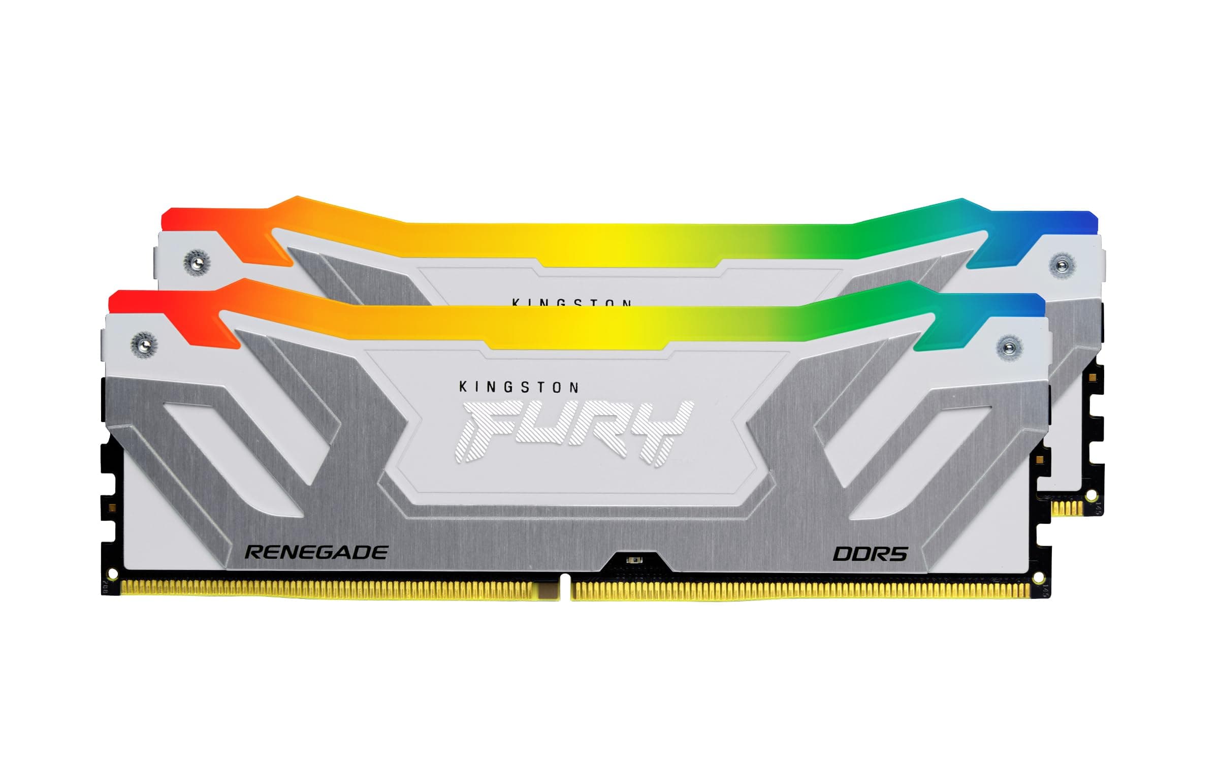 Kingston FURY Renegade Weiß RGB XMP 48GB 8400MT/s DDR5 CL40 CUDIMM Desktop Gaming Speicher - KF584CU40RWAK2-48 Bild 3