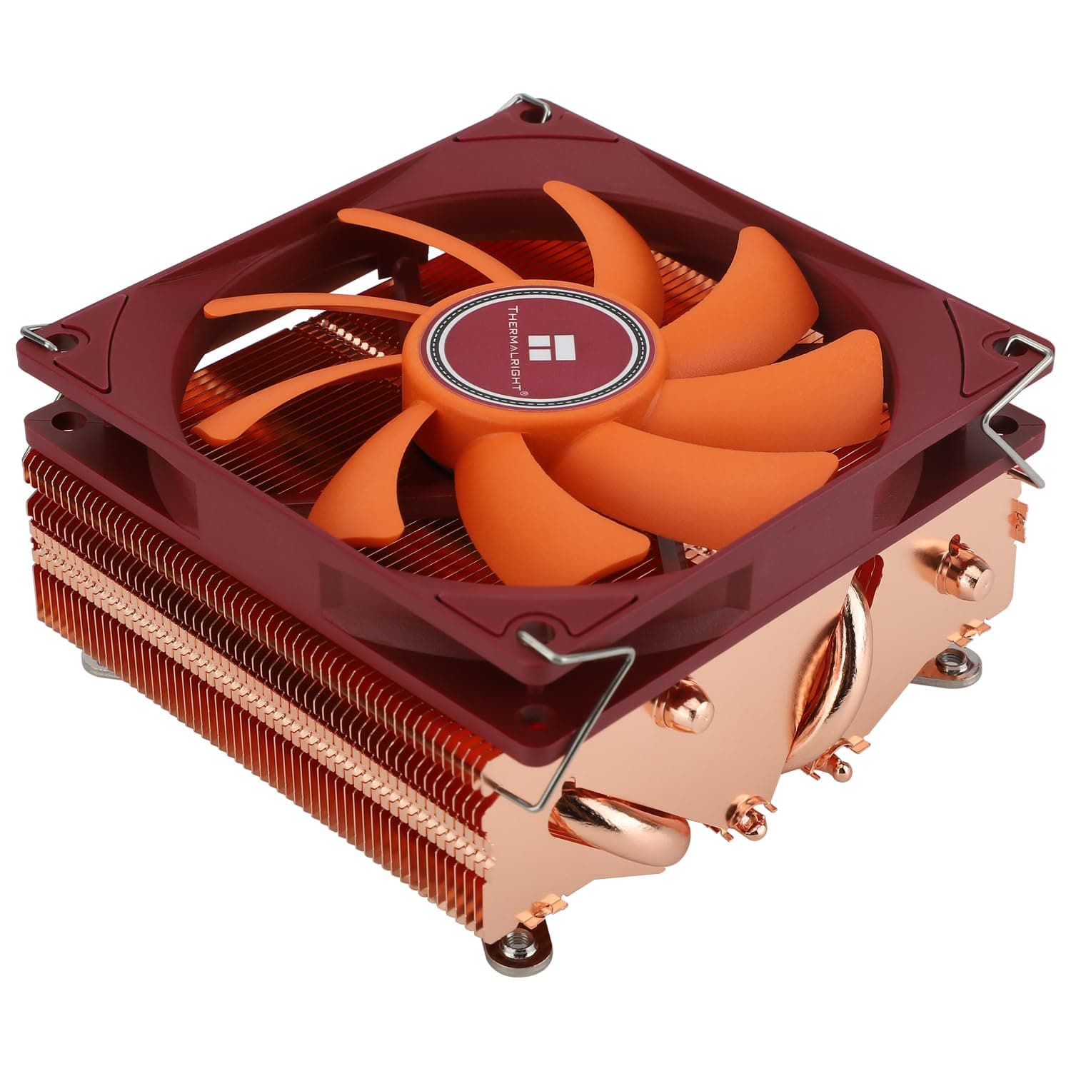 TR AXP90-X53 Luftkühler für CPU ITX Low Profile Höhe 53mm PWM Lüfter TL-9015R AGHP Technologie für AMD AM4 AM5/Intel 1700/1150/1151/1155/1156/1200 (Pure Copper Version)