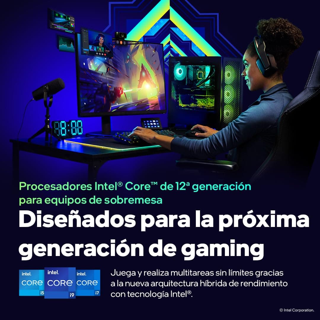Intel® Core™ i9-12900K 12. Generation Desktop Prozessor (Basistakt: 3.2GHz Turboboost: 5.2GHz, 6 Kerne, LGA1700, RAM DDR4 und DDR5 bis zu 128GB) Bild 5