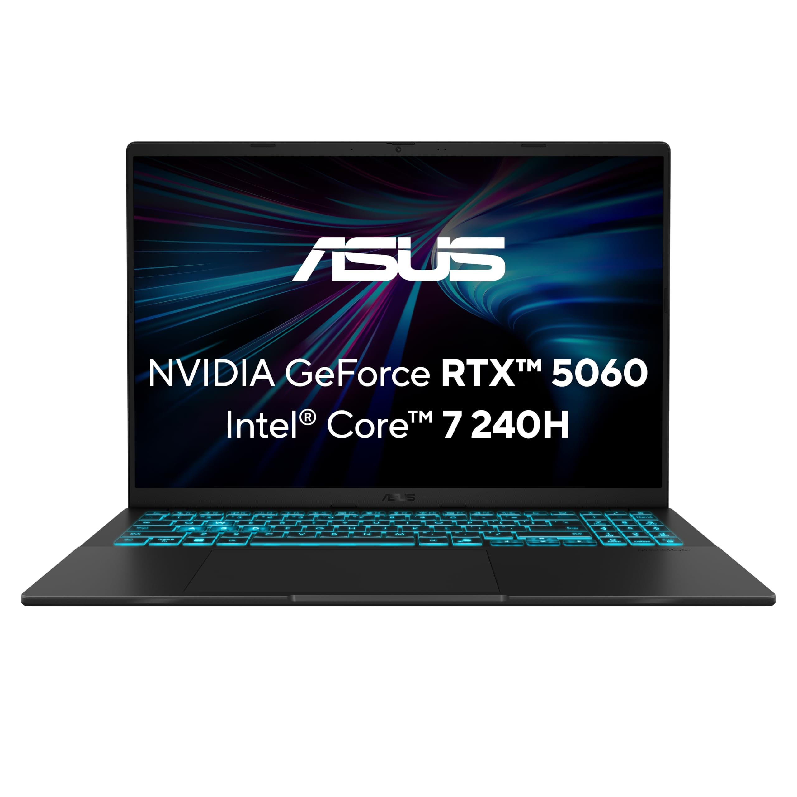 ASUS V16 V3607VM Gaming Laptop | 16" WUXGA 16:10 144Hz IPS Display | Intel Core 7 240H | 16GB RAM | 1TB SSD | NVIDIA RTX 5060 | Win11 Home | QWERTZ | Black | 3Monate GamePass Intel Core i7-240H NVIDIA RTX 5060 16"