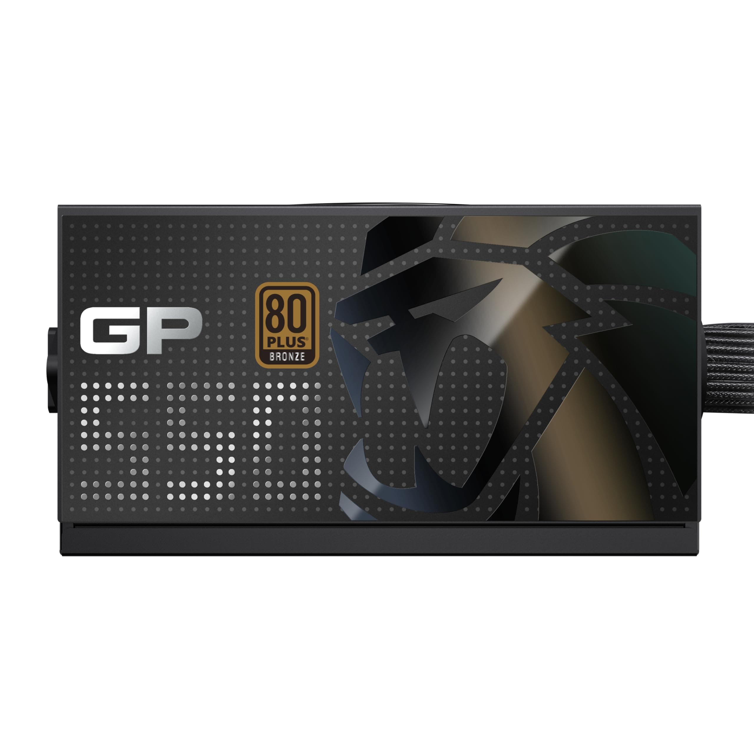 GAMEMAX GP 550B Netzteil PC 550W, Nicht-modular, 80 Plus Bronze, 140mm HDB Lüfter, Flache Schwarze Kabel, 9 Schutzfunktionen, 3 Jahre Garantie, Schwarz 550 Watt Bild 3