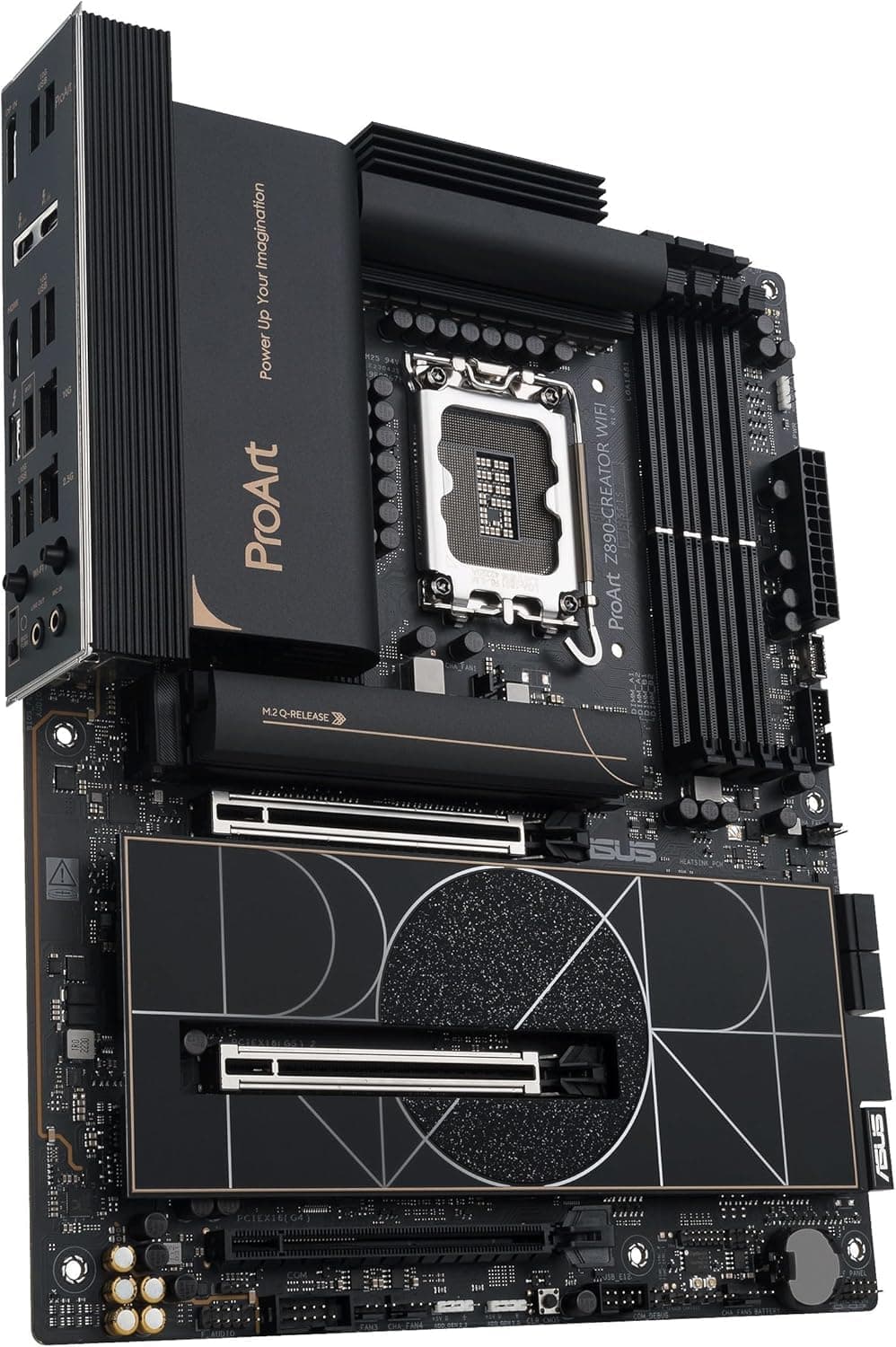 ASUS PROART Z890-CREATOR WiFi Mainboard Sockel Intel LGA1851 (Intel Z890, ATX, PCIe 5.0, DDR5, 10Gb & 2,5Gb-Ethernet, 4X M.2, Thunderbolt 4) Bild 5