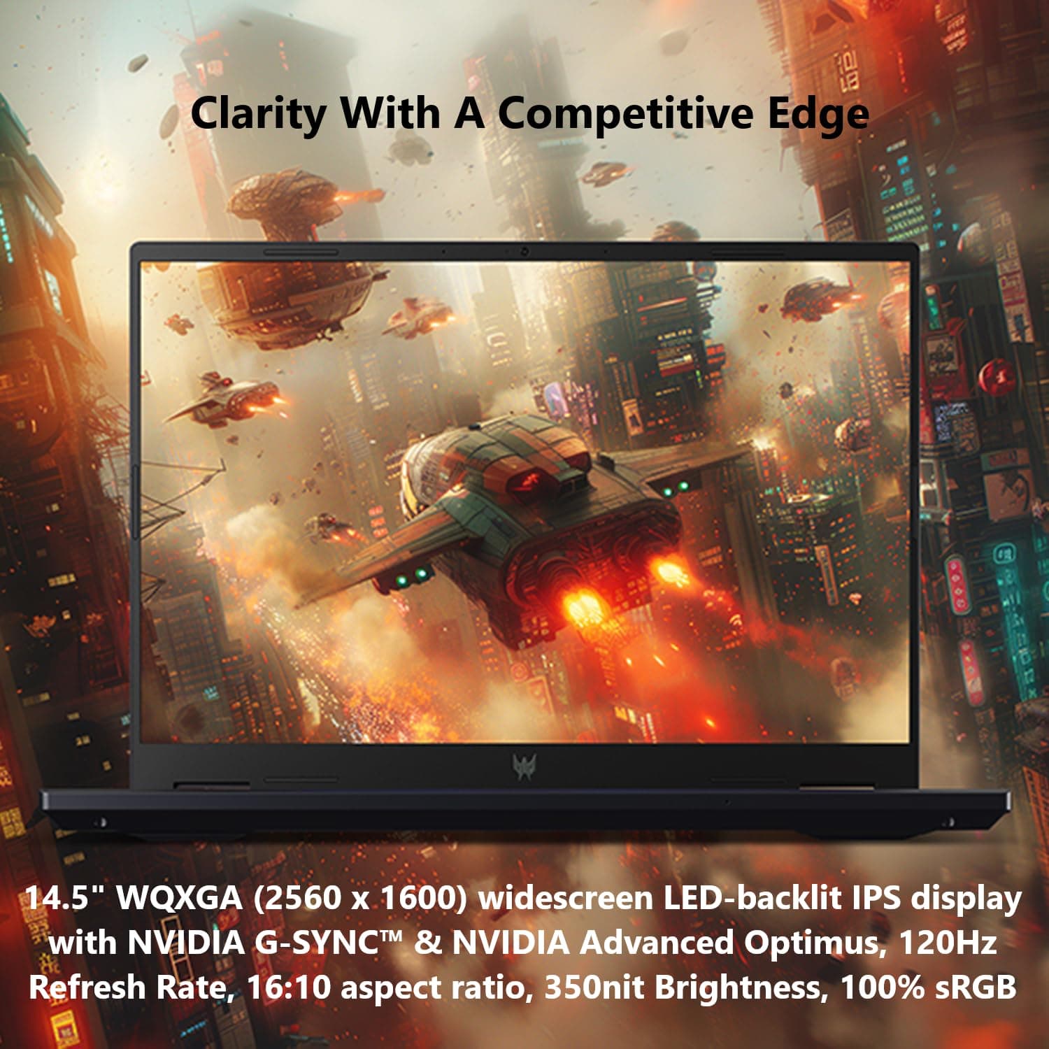 acer Predator Helios Neo 14 Gaming-Laptop, 14,5 Zoll (36,8 cm), 120 Hz, KI-betrieben, Intel Core Ultra 7 155H Prozessor, NVIDIA GeForce RTX 4060, LPDDR5X 1 TB Bild 3