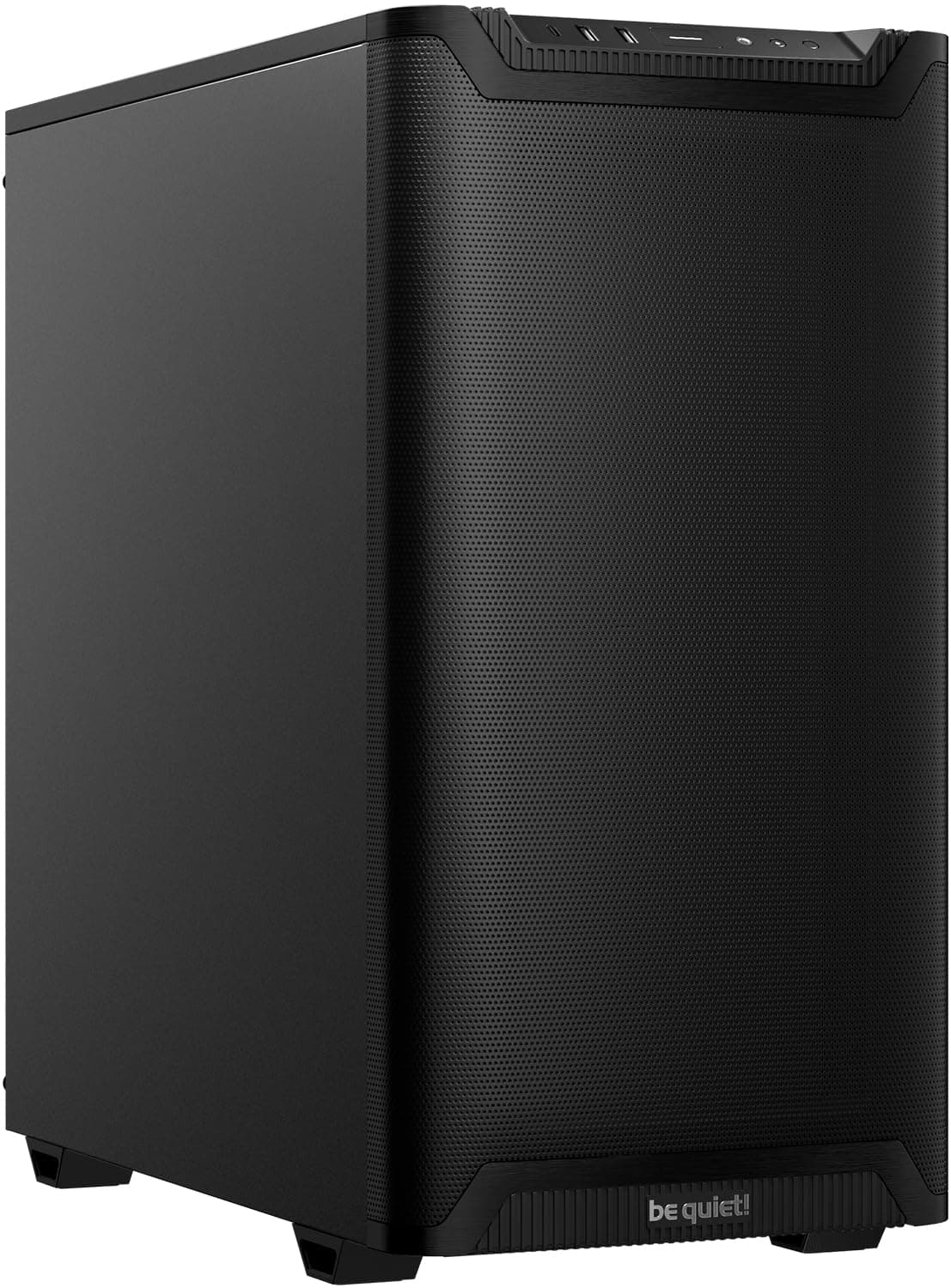 be quiet! Pure Base 501 Airflow Black PC-Gehäuse, 2 vorinstallierte Pure Wings 3 140mm PWM-Lüfter, hoher statischer Druck, geräumiges Design, kompakte Abmessungen, USB 3.2 Gen. 2 Type C Bild 2