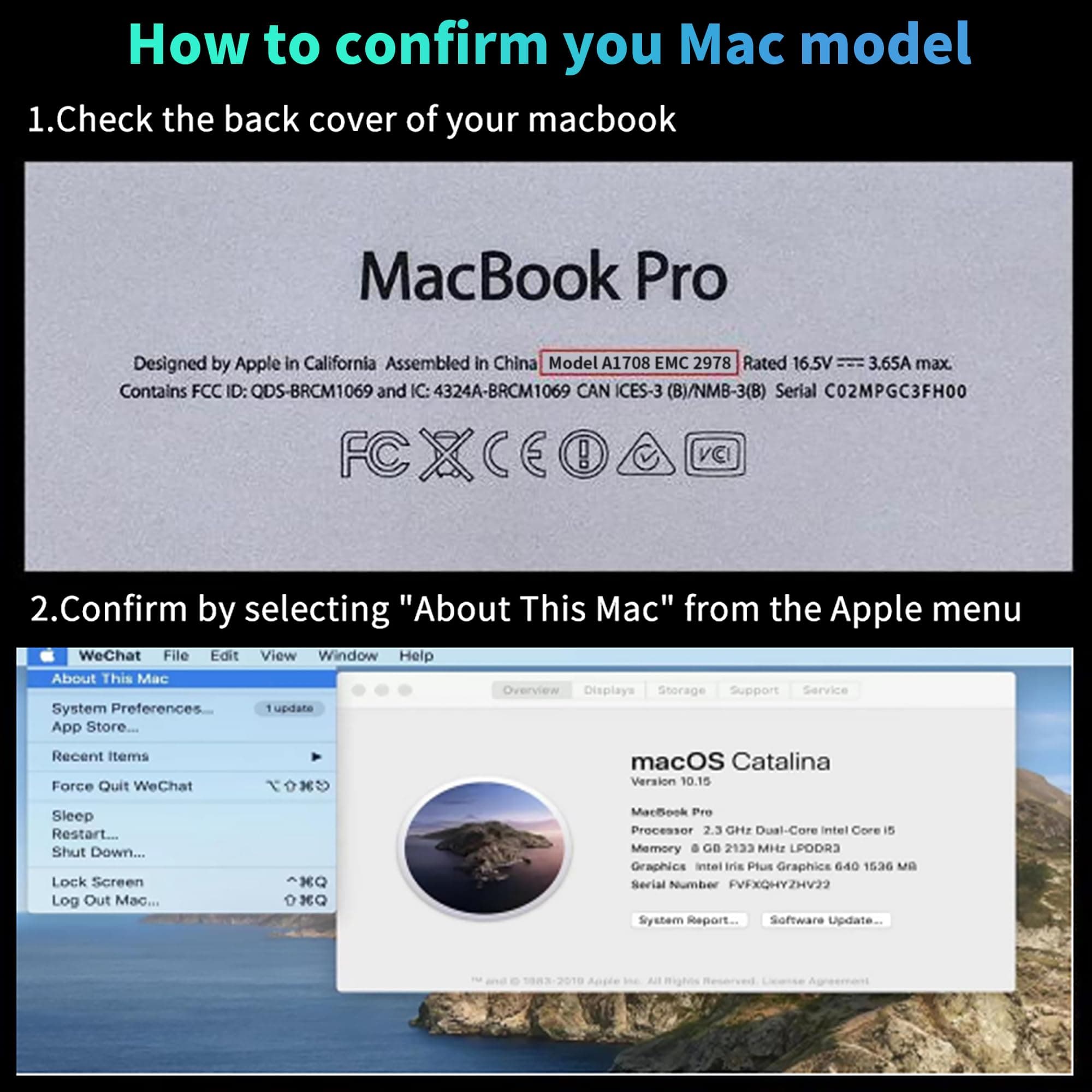 SSD 2 TB für MacBook Pro Retina 13 Zoll A1708 2016 2017 EMC 2978 3164 Non-Touch-Bar-Modelle, internes Solid-State-Laufwerk M.2 NVMe PCIe Gen3.0x4, Mac Original-Schnittstelle (macOS Bild 7