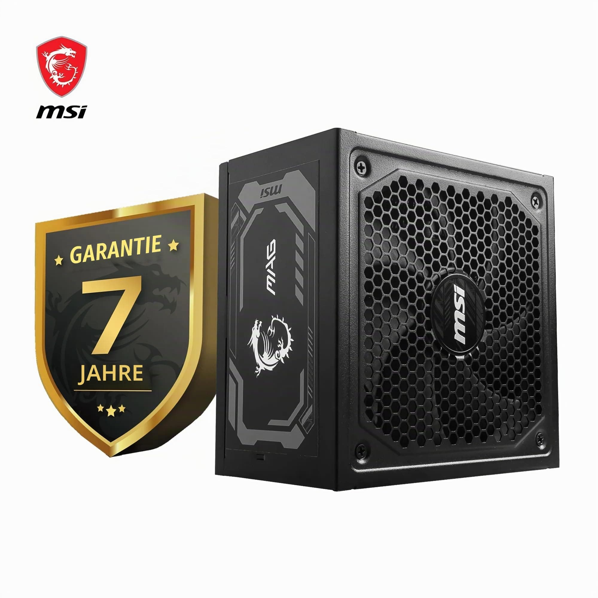 MSI MAG A1250GL PCIE5 Power Supply Unit, 1250W, 80 Plus Gold, ATX 3.1, PCIe 5.1 GPU Support, ATX PSU, Black Flat Cable Bild 7