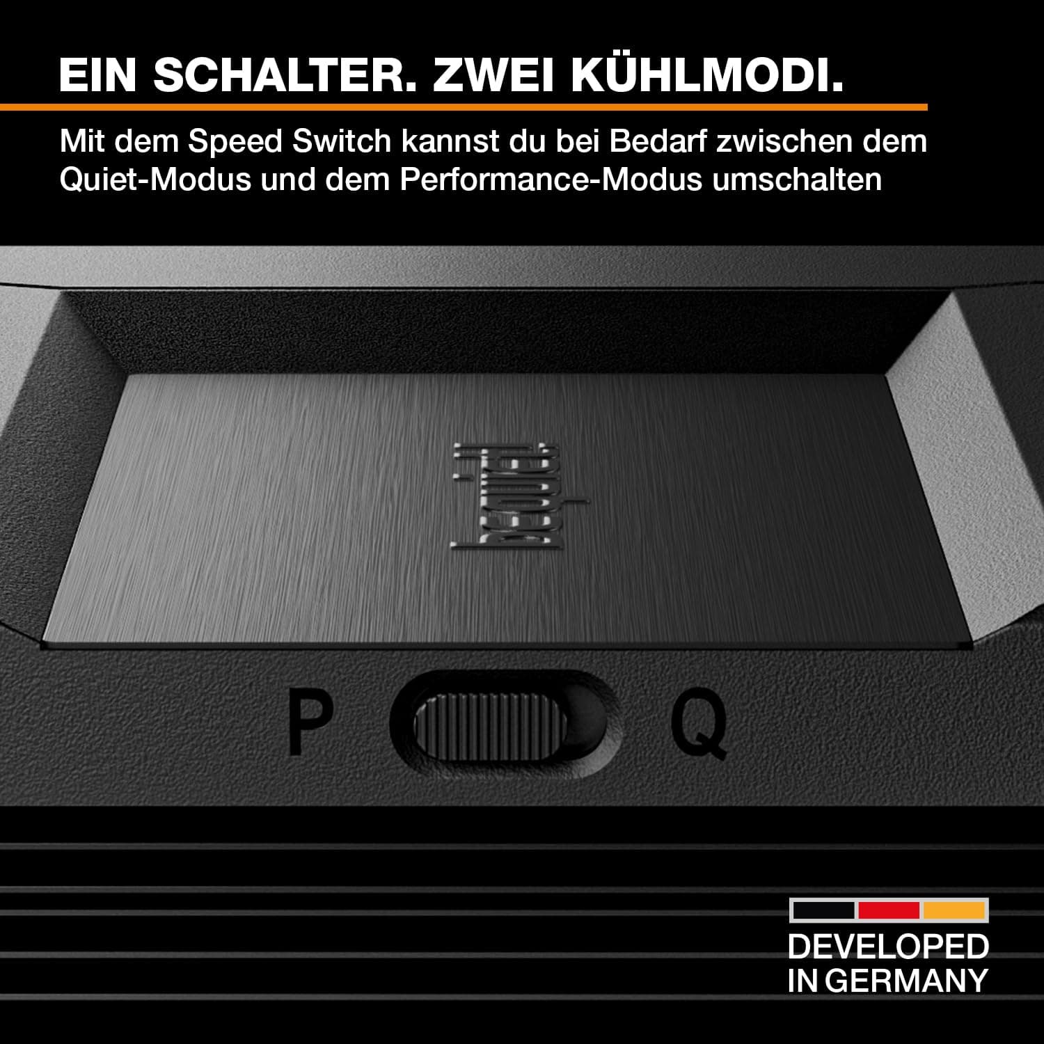 be quiet! Dark Rock Pro 6 Luftkühler, Extrem Hohe CPU-Kühlleistung, Semi-Passiver Quiet-Modus, 7 Hochleistungs-Heatpipes, 2 Nahezu Geräuschlose Silent Wings PWM-Lüfter, Einfache Installation Bild 5