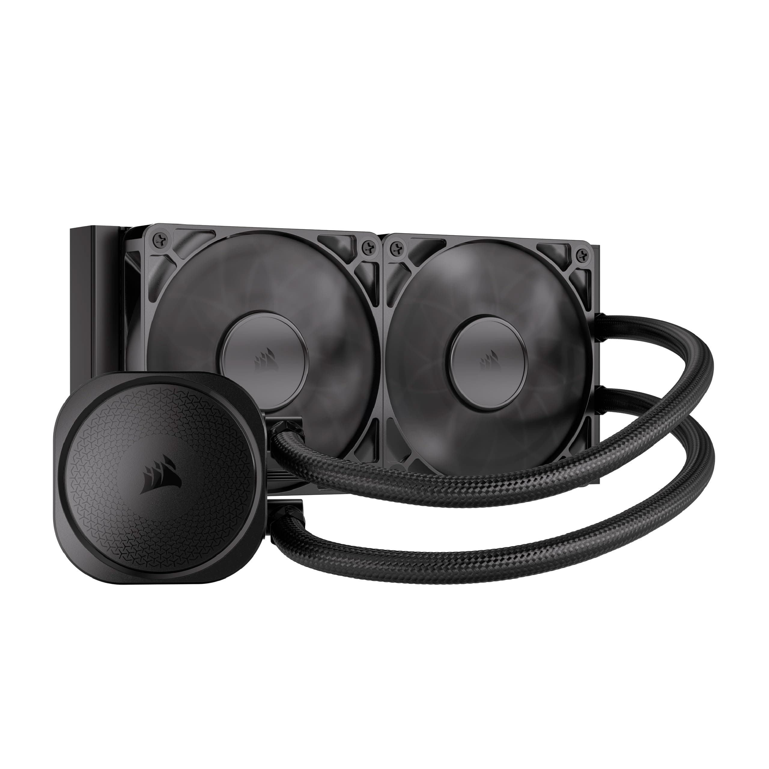 Corsair Nautilus 240 RS CPU-Flüssigkeitskühler – 240mm AIO – Geräuscharm – Direkter Mainboard-Anschluss – Intel LGA 1851/1700, AMD AM5/AM4 – 2X RS120-Ventilatoren Inbegriffen – Schwarz Bild 2