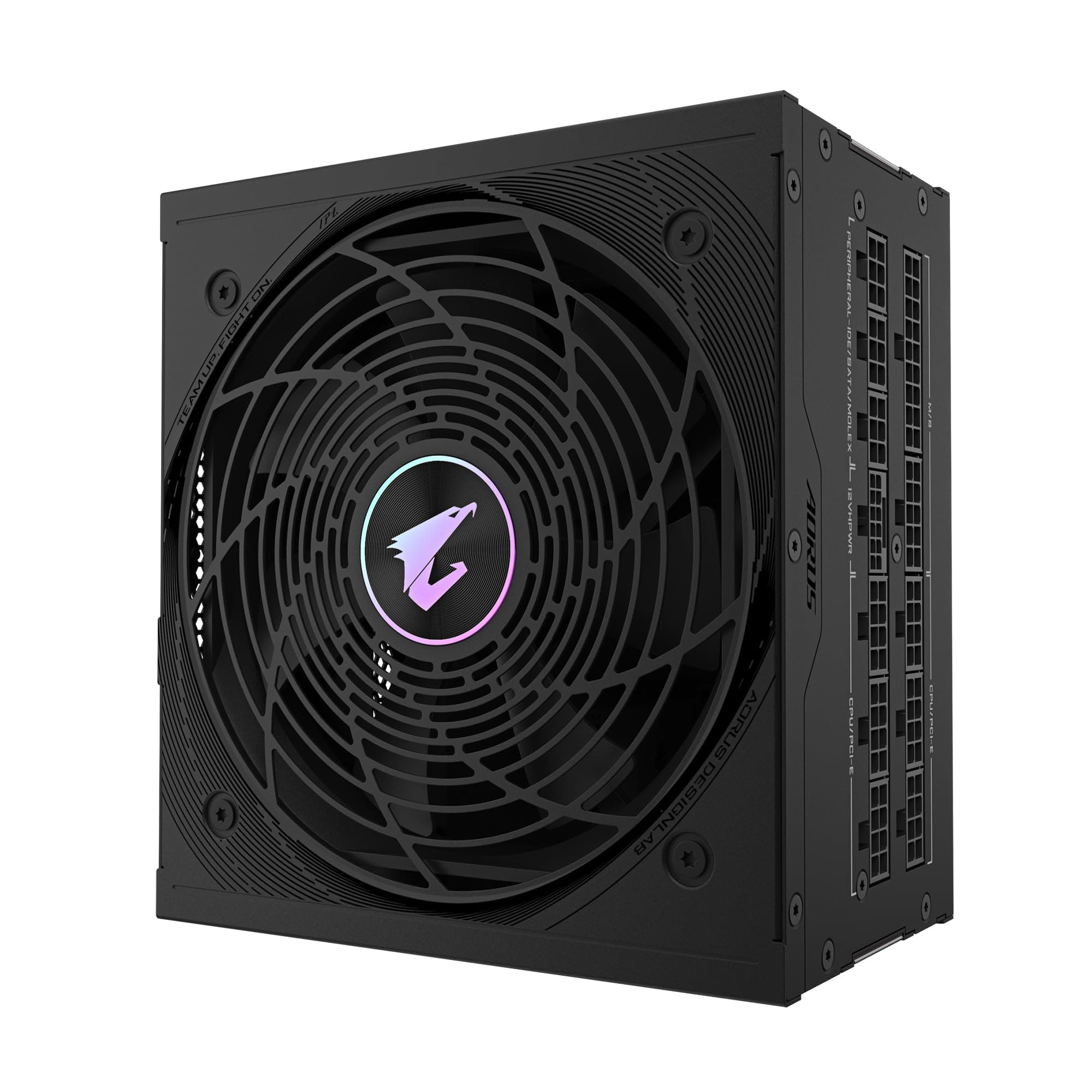 GIGABYTE AORUS Elite P850W Netzteil - PCIe 5.0, 80 Plus Platinum, Vollmodulares Design, 120mm Lüfter, ATX 3.0-kompatibel, EU-Stecker Bild 3