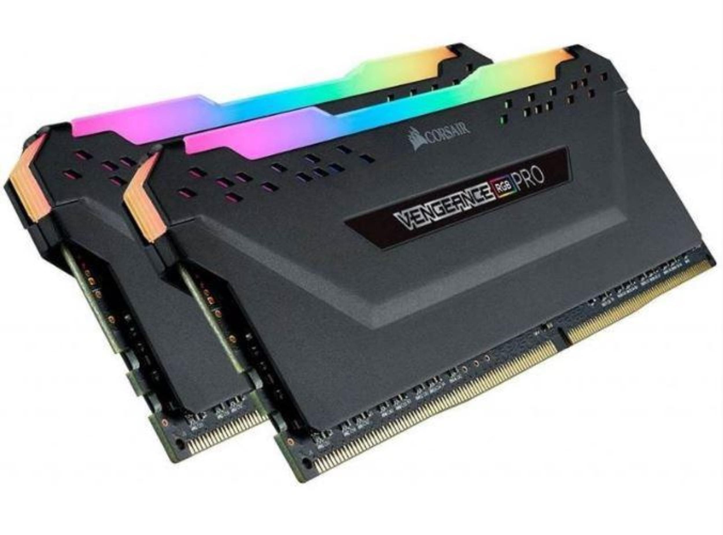 Corsair VENGEANCE RGB PRO SL 16GB (2x8GB) DDR4 Bis zu 3200MHz (PC4-25600) CL16 Desktop memory – Schwarz, CMH16GX4M2E3200C16, 2 x 8 GB Bild 3
