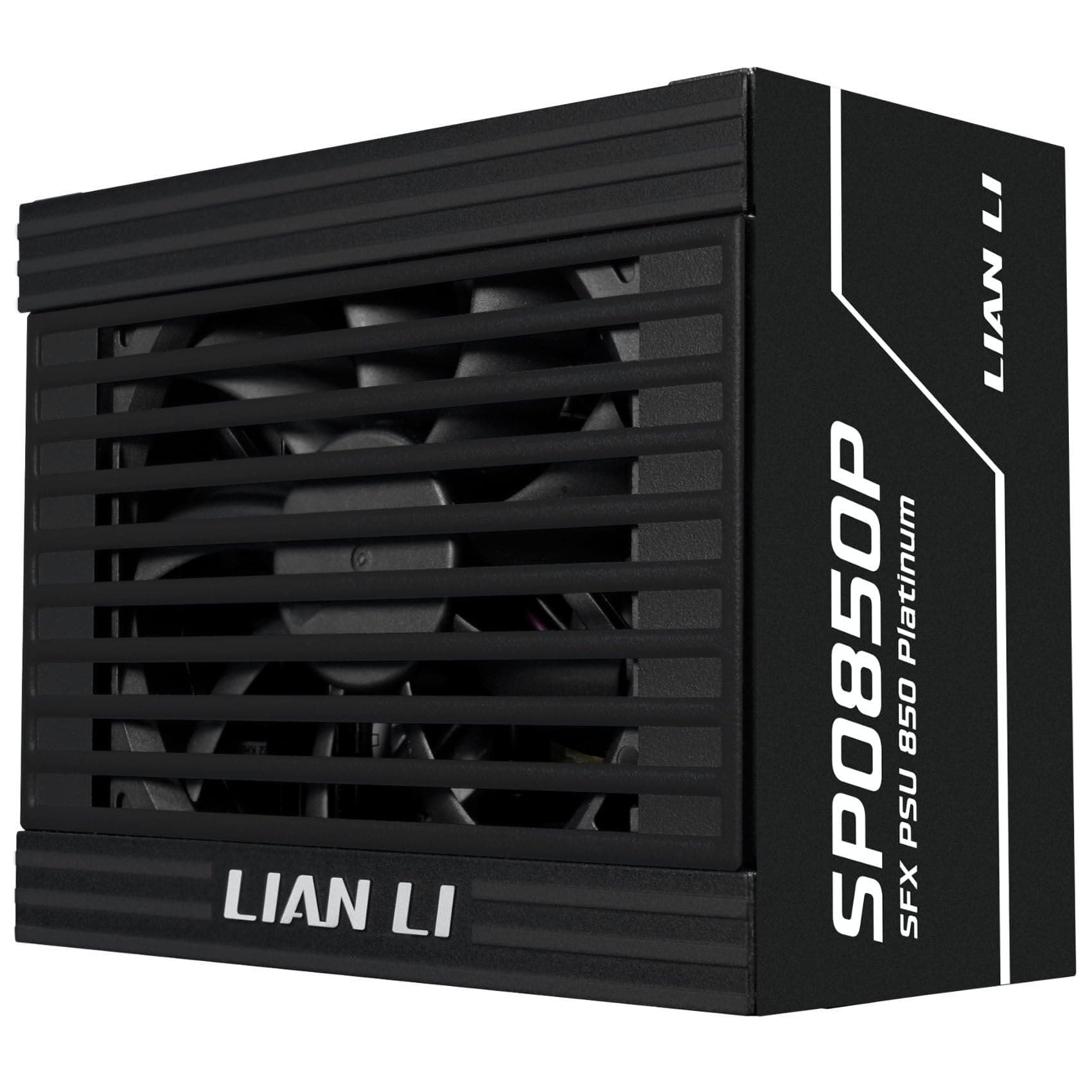 Lian Li SP0850P SFX Netzteil – 850W Schwarz | 80 Plus Platinum Effizienz, vollmodular, ATX 3.1 & PCIe 5.1, kompakt & leise, ideal für High-End Gaming Bild 2