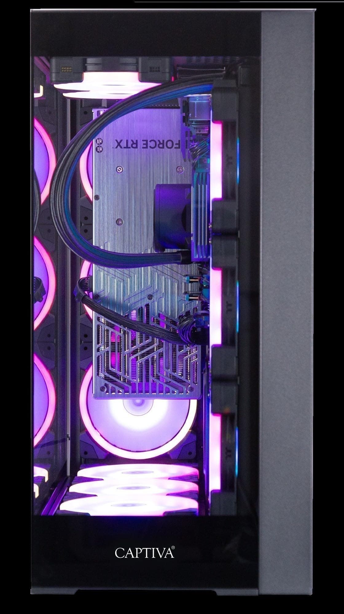 Captiva PC Highend Gaming R99-755 | AMD Ryzen 9 9950X3D | 64GB DDR5 RAM | Radeon RX 9070 XT 16GB | 2 TB SSD | Windows 11 Home Bild 3