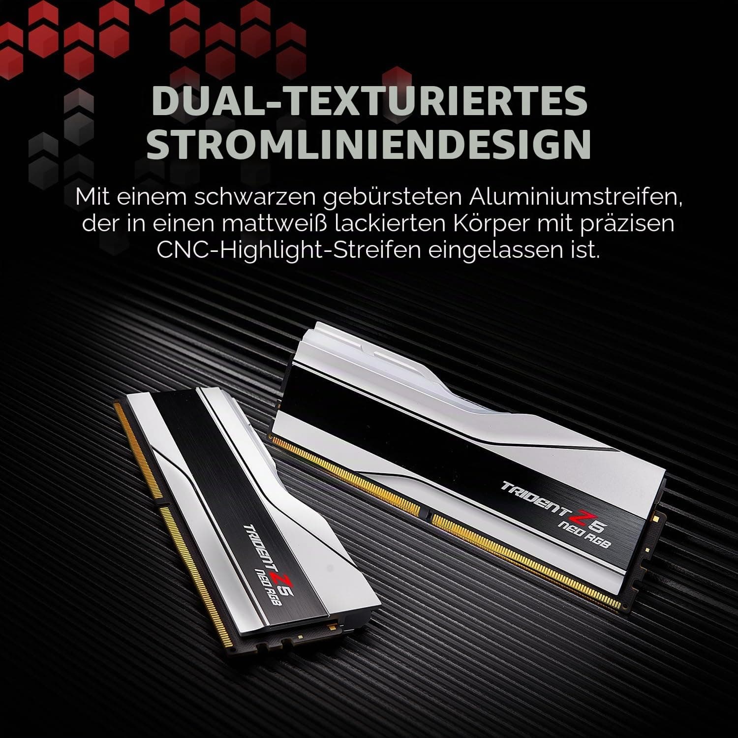 G.skill Trident Z Neo F5-6000j3036f16gx2-tz5nrw 32gb 2x16gb Ddr5 6000mhz Ram One Size 32GB (2x16GB) Weiss/opulenter Garten Bild 7