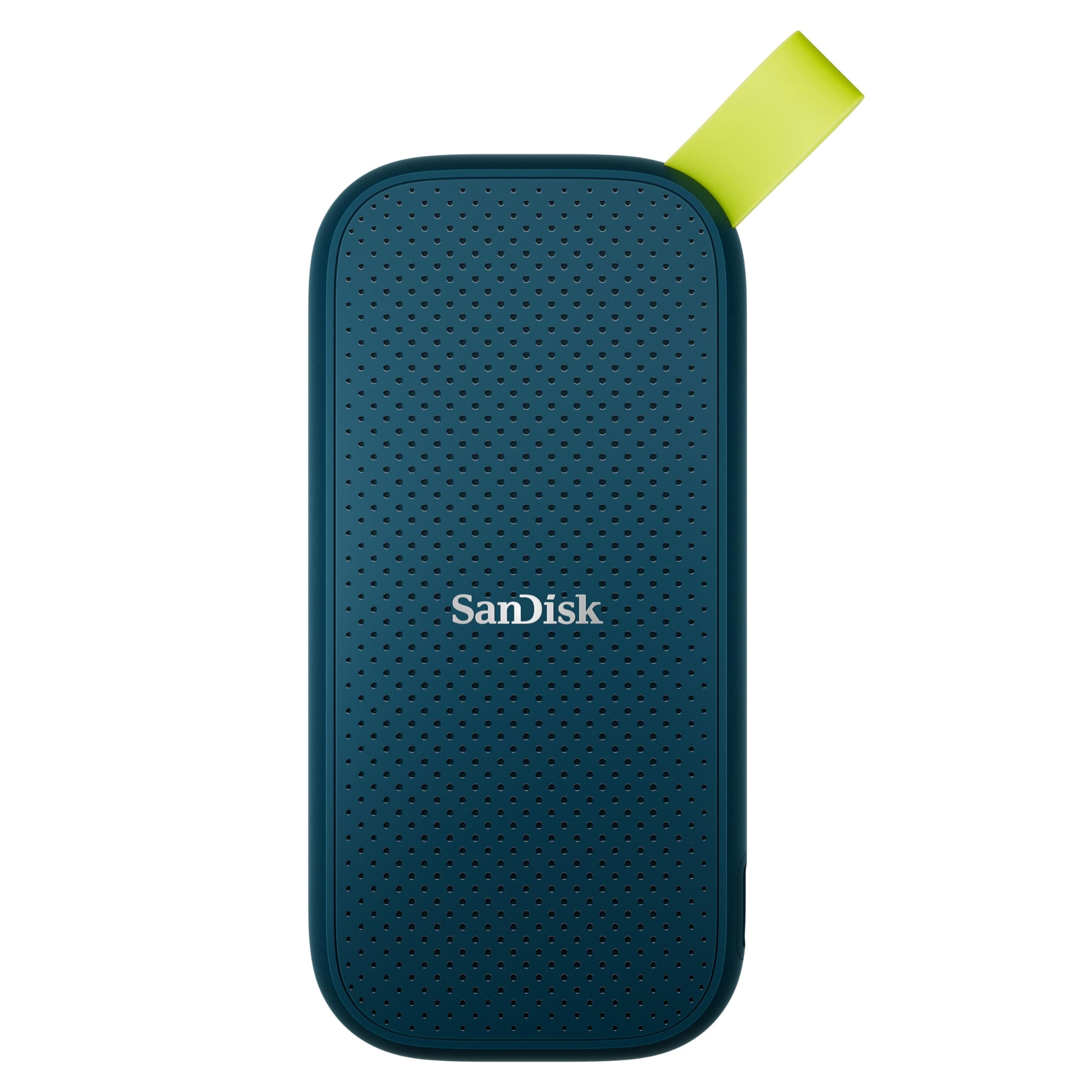 SANDISK Portable SSD 2 TB (Externe SSD 2,5 Zoll, bis zu 800 MB/s Lesen, Robustes Laufwerk bis zu 2 m, robuste Befestigungsschlaufe aus strapazierfähigem Gummi) Monterey 800MB/s 2 TB