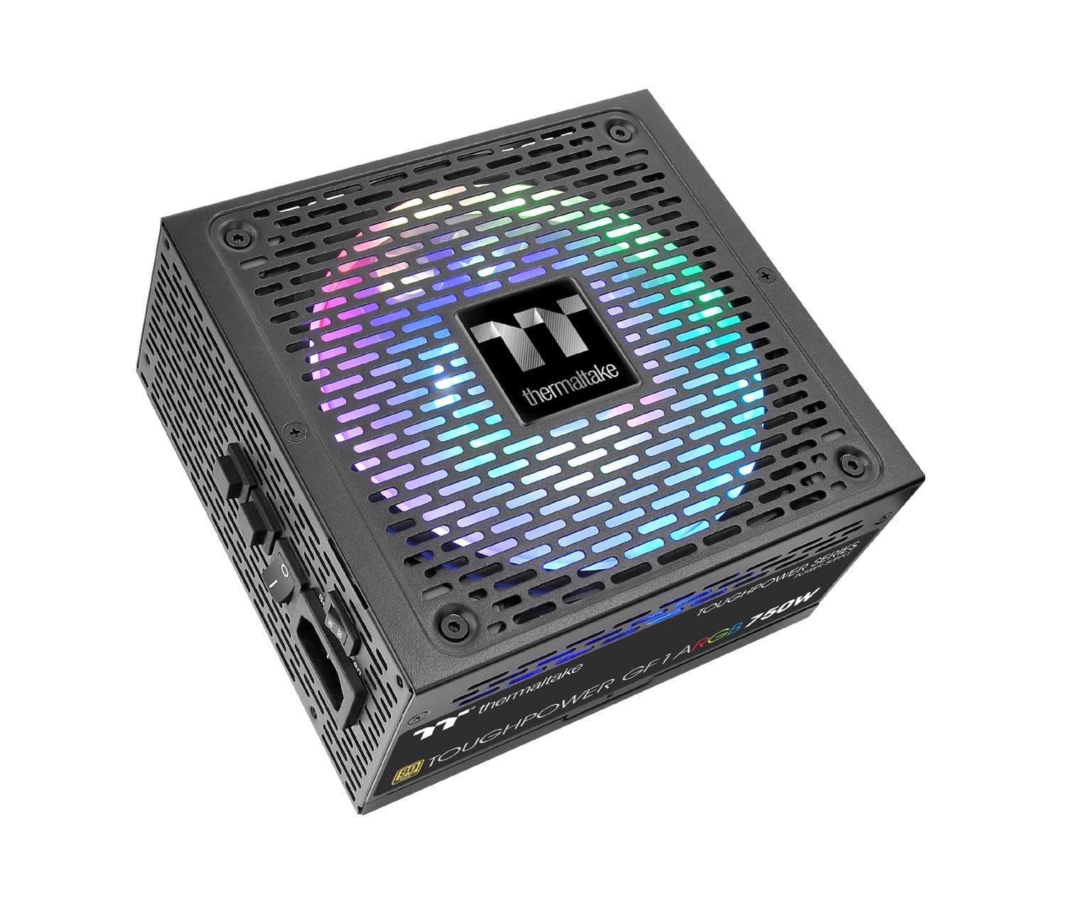 Thermaltake Toughpower GF1 ARGB 750W PC Netzteil | 80 Plus Gold | Vollmodular ATX | Riing Duo 140mm ARGB Lüfter | Smart Zero Fan (sehr leise) Bild 3