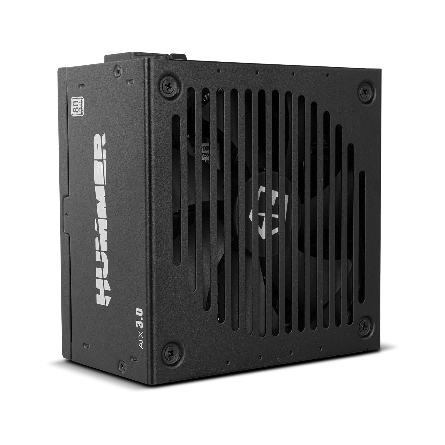 NOX Hummer P 1000W 80 Plus Platinum -NXHUMMERP1000W- 1000W Netzteil, ATX, EPS, S-ATA, 3.0 12V, Ultra-Quiet 140mm Lüfter, TEAPO Elektrolytkondensatoren, Schwarz Bild 3
