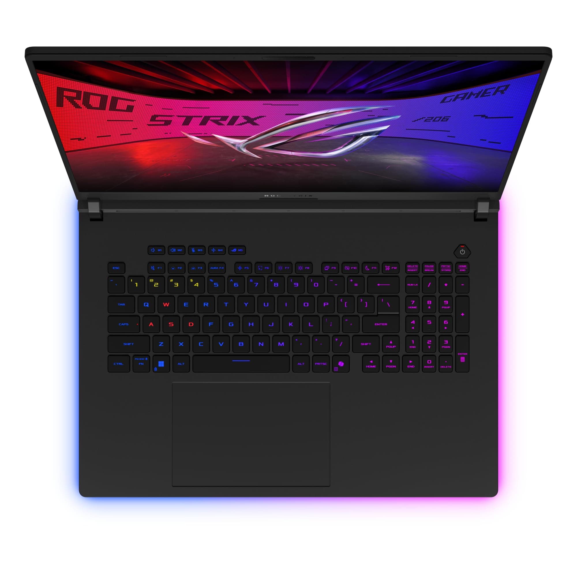 ASUS ROG Strix Scar 18 G835LX Laptop; 18" WQXGA 240Hz/3ms 16:10 MiniLED Display; Intel Core Ultra 9 275HX; 64GB RAM; 1TB SSD; NVIDIA RTX 5090; Win11 Home; QWERTZ; Off Black; 3Monate GamePass Bild 7