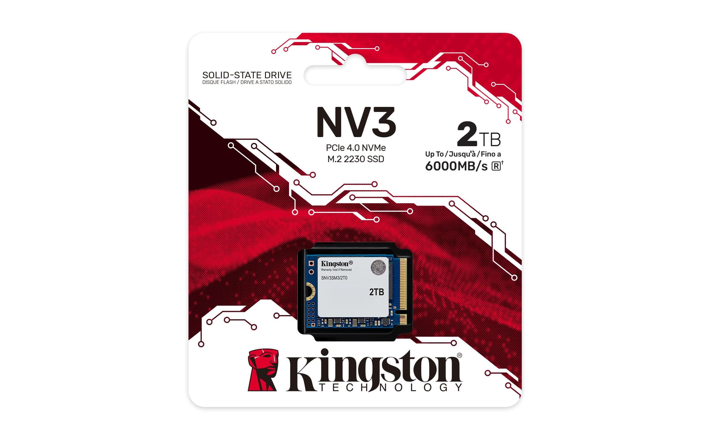 Kingston NV3 NVMe PCIe 4.0 Interne SSD 2TB M.2 2230-SNV3SM3/2T0 Bild 6